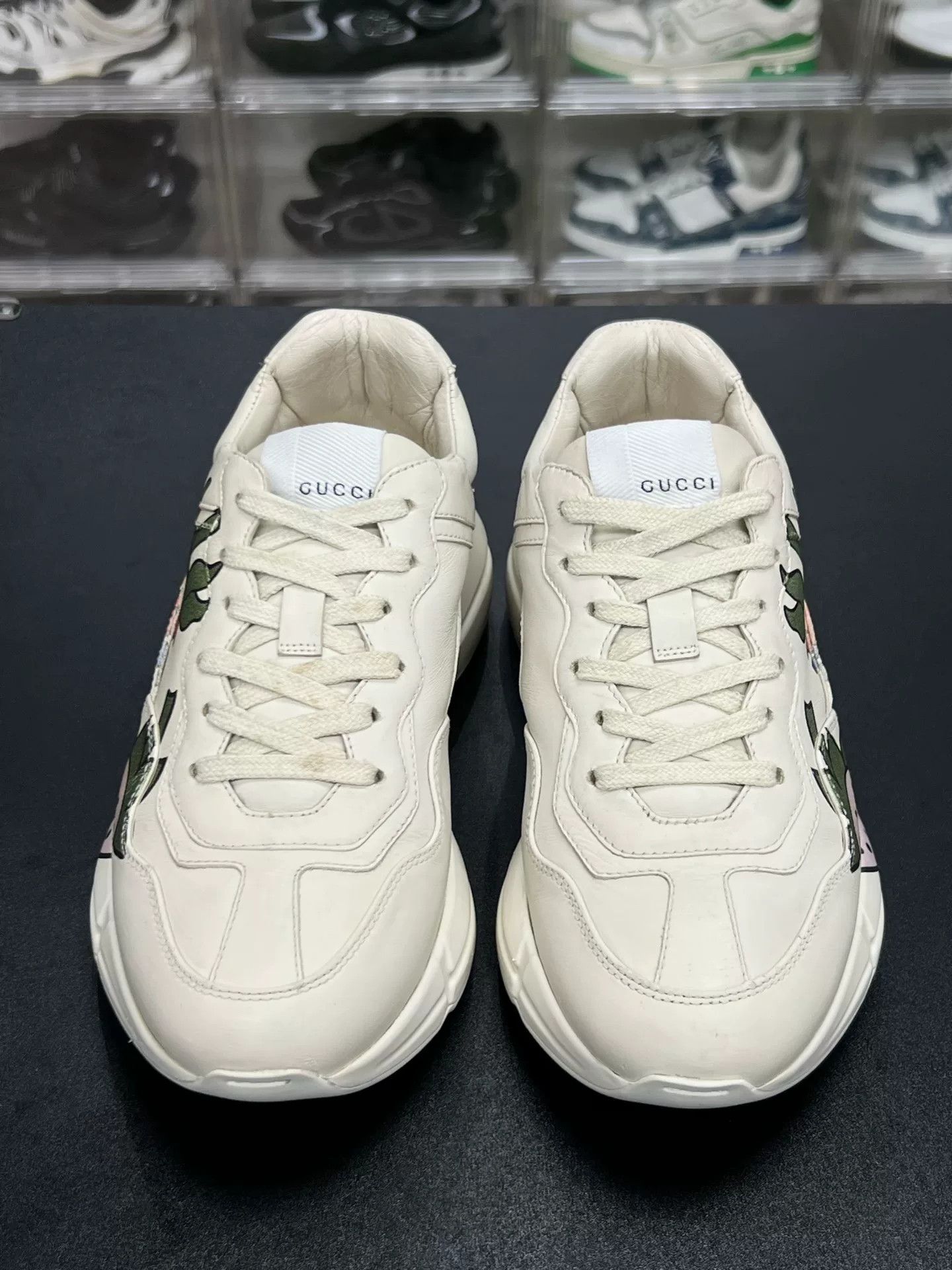 Gucci Gucci Red Shoes Low Top High Top Size US S / EU 44-46 / 1 - 2 Thumbnail