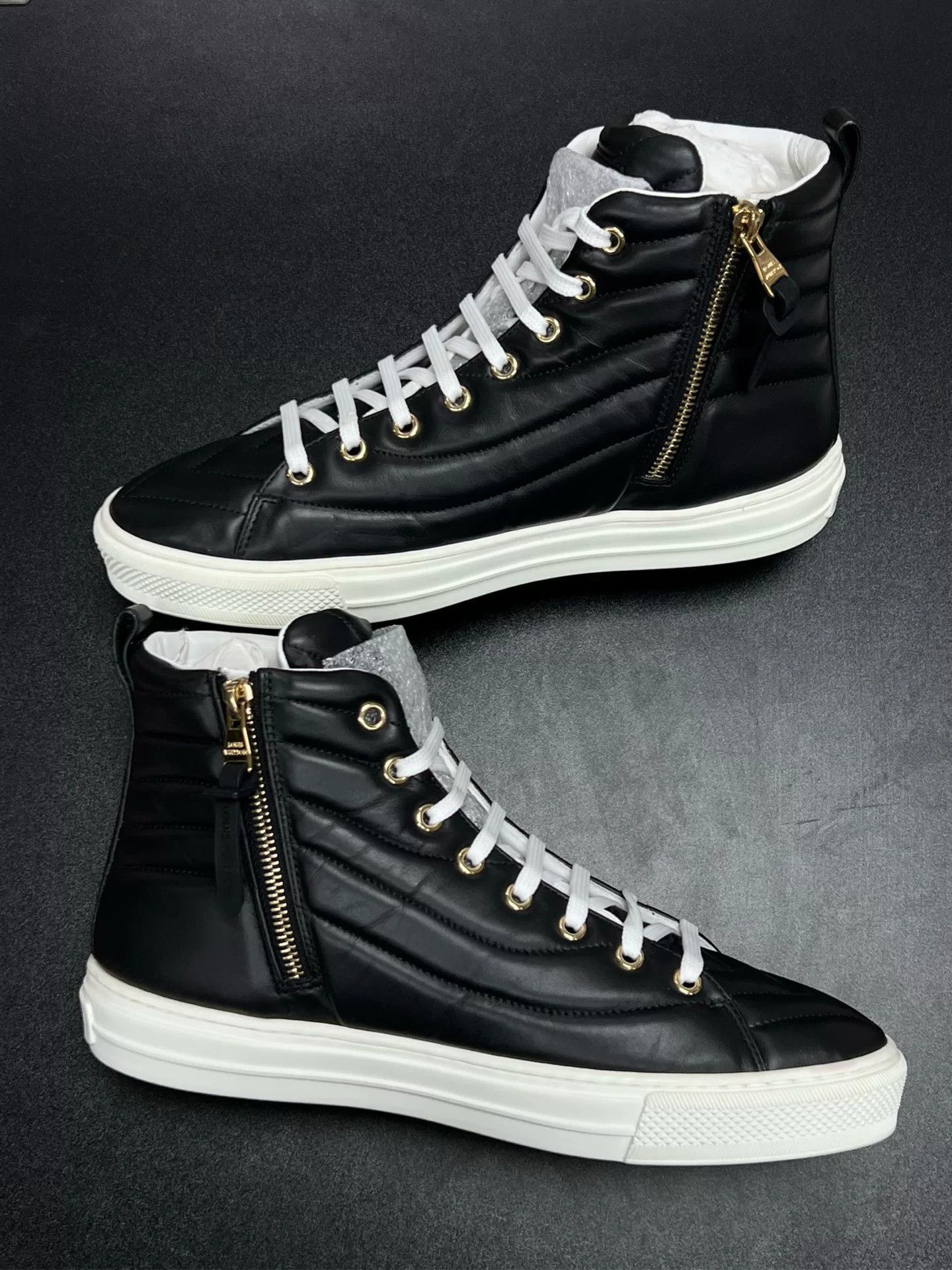 Louis Vuitton Louis Vuitton Black Shoes Low Top Size US 6 / EU 39 - 5 Thumbnail