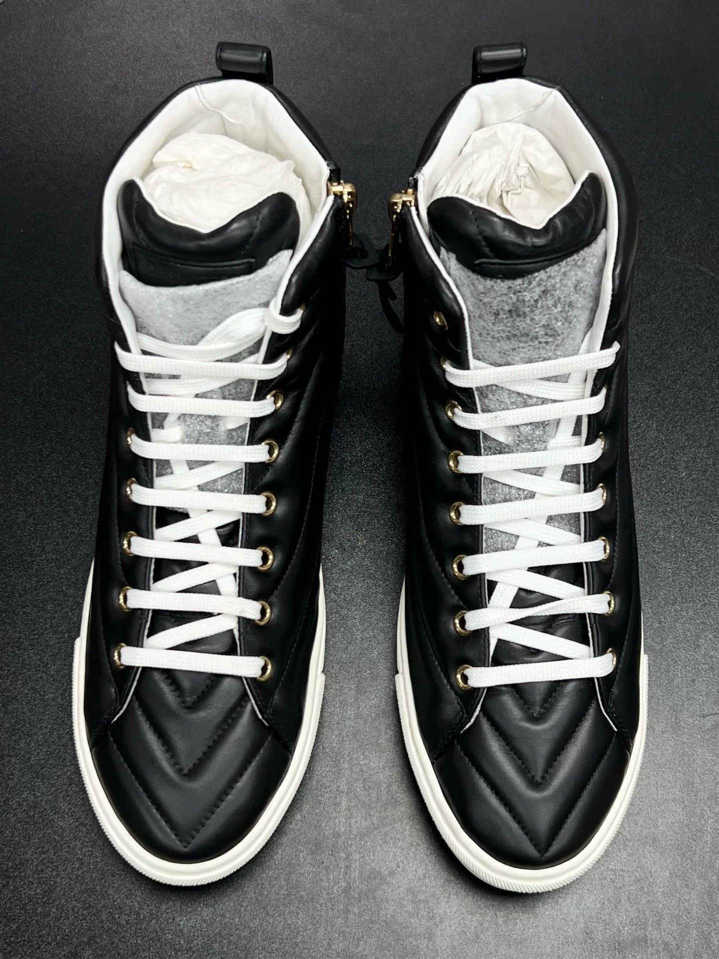 Louis Vuitton Louis Vuitton Black Shoes Low Top Size US 6 / EU 39 - 3 Thumbnail