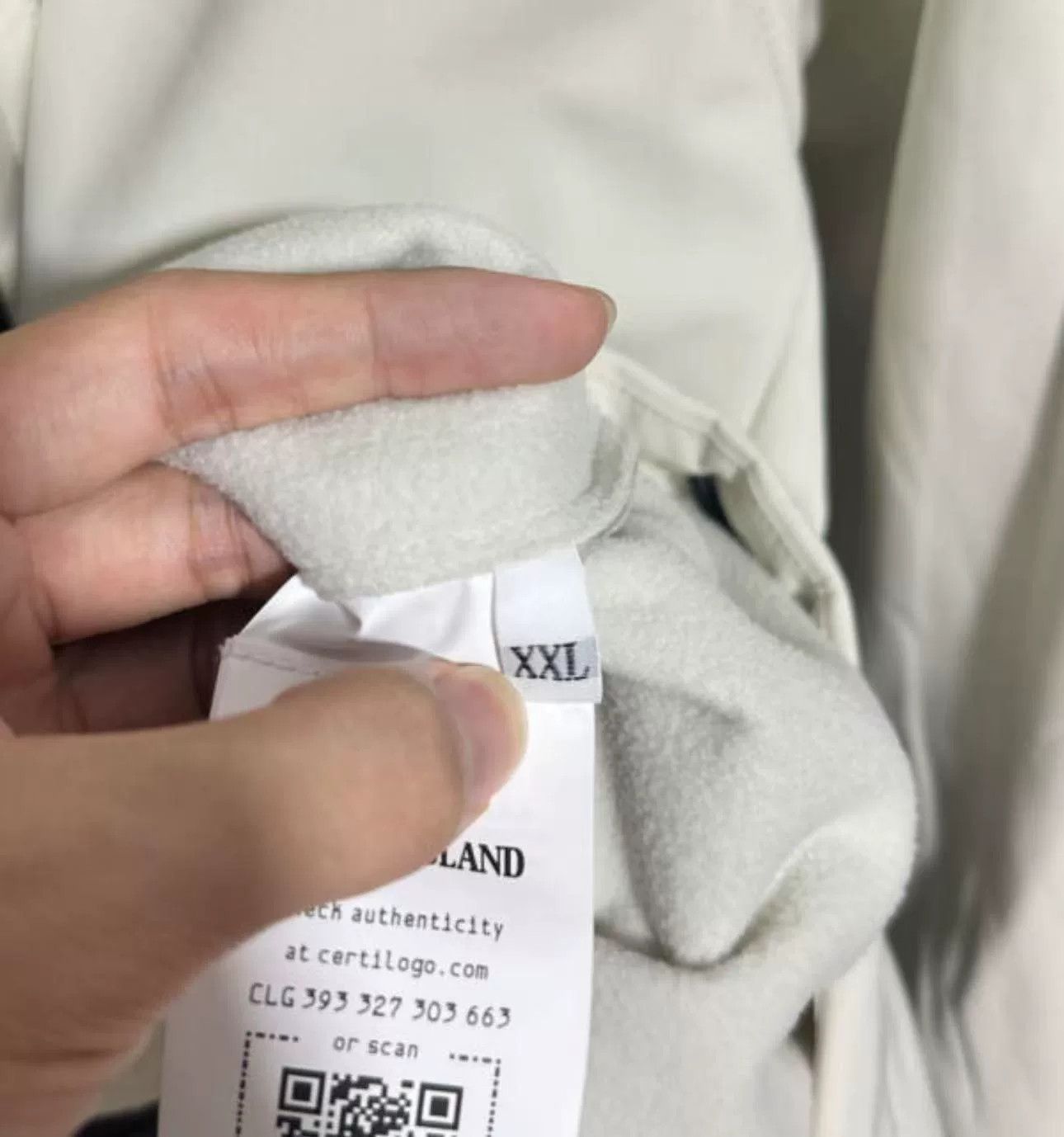 Stone Island Stone Island White Jacket Outerwear Size US XXL / EU 58 / 5 - 8 Thumbnail