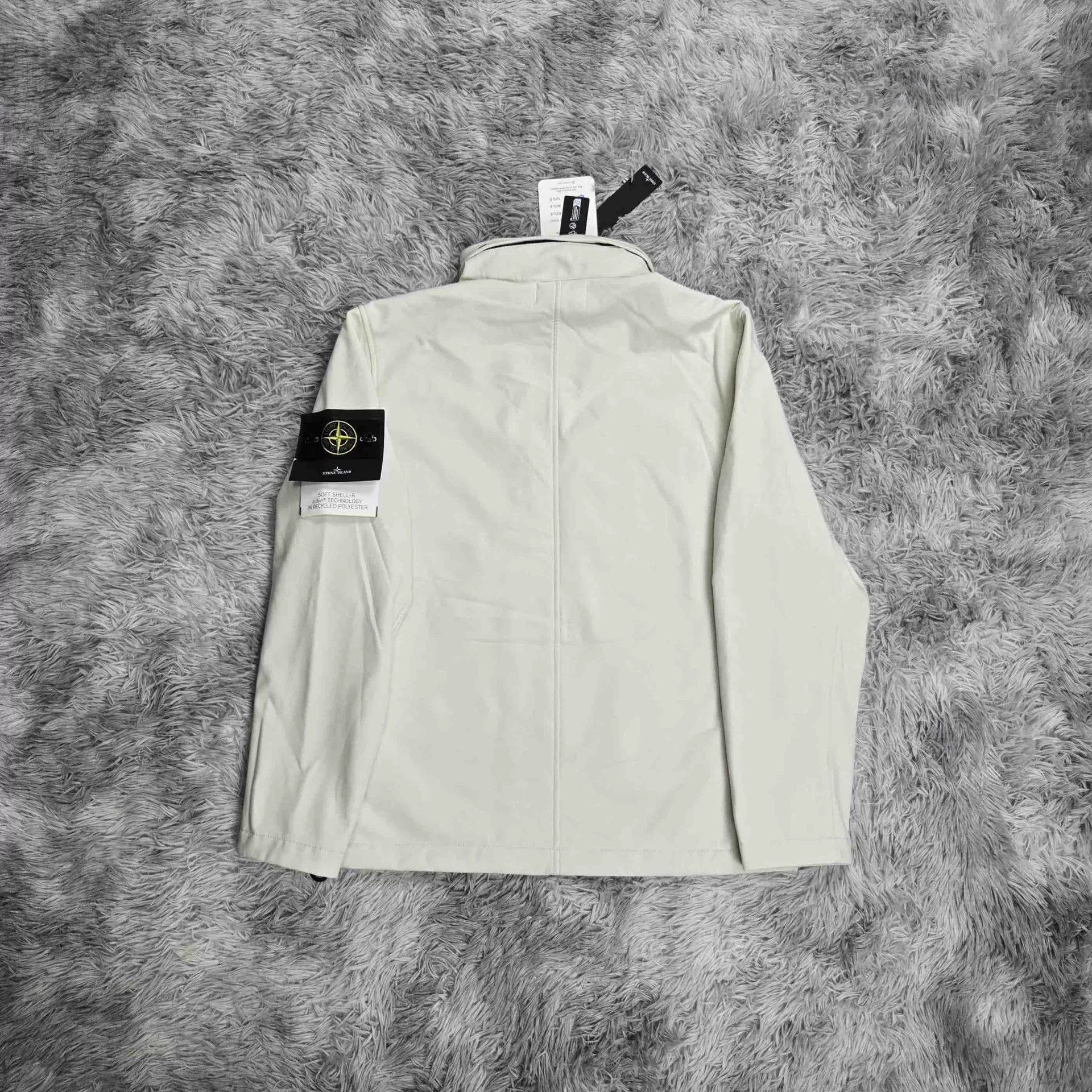 Stone Island Stone Island White Jacket Outerwear Size US XXL / EU 58 / 5 - 2 Thumbnail