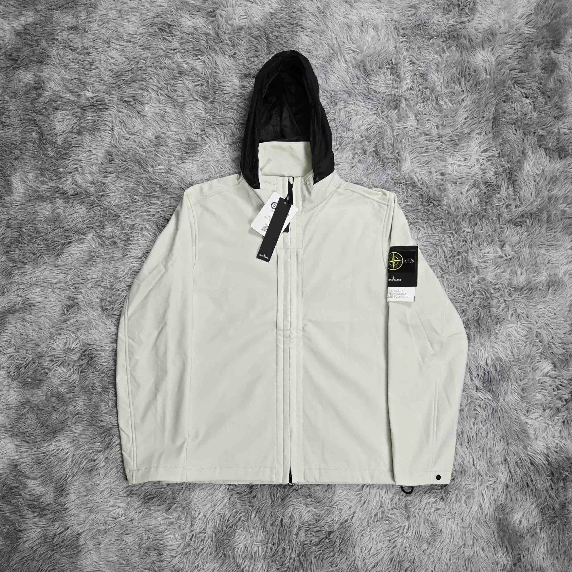 Stone Island Stone Island White Jacket Outerwear Size US XXL / EU 58 / 5 - 7 Thumbnail