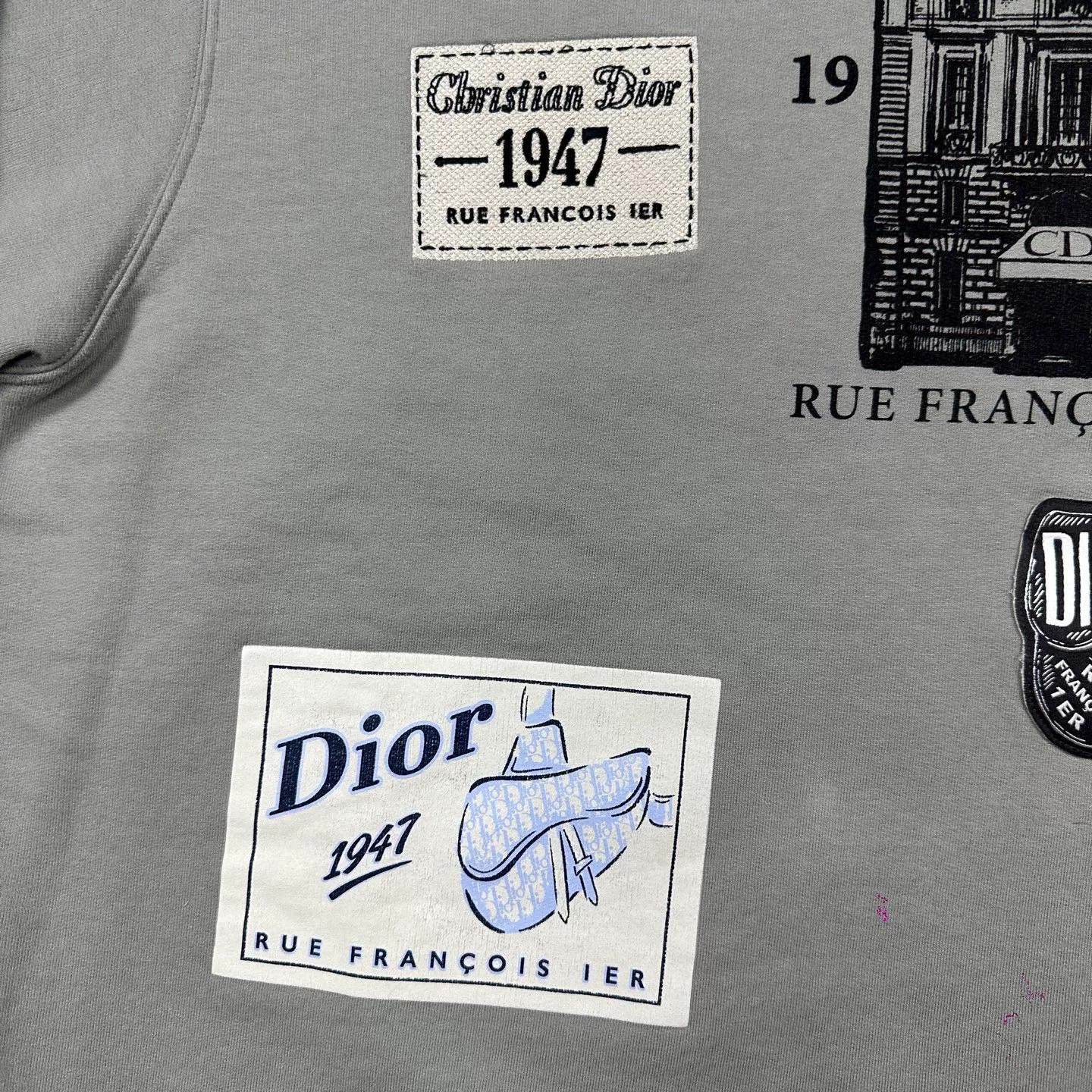 Dior Dior Gray Sweatshirt Pullover Casual Size US L / EU 52-54 / 3 - 4 Thumbnail