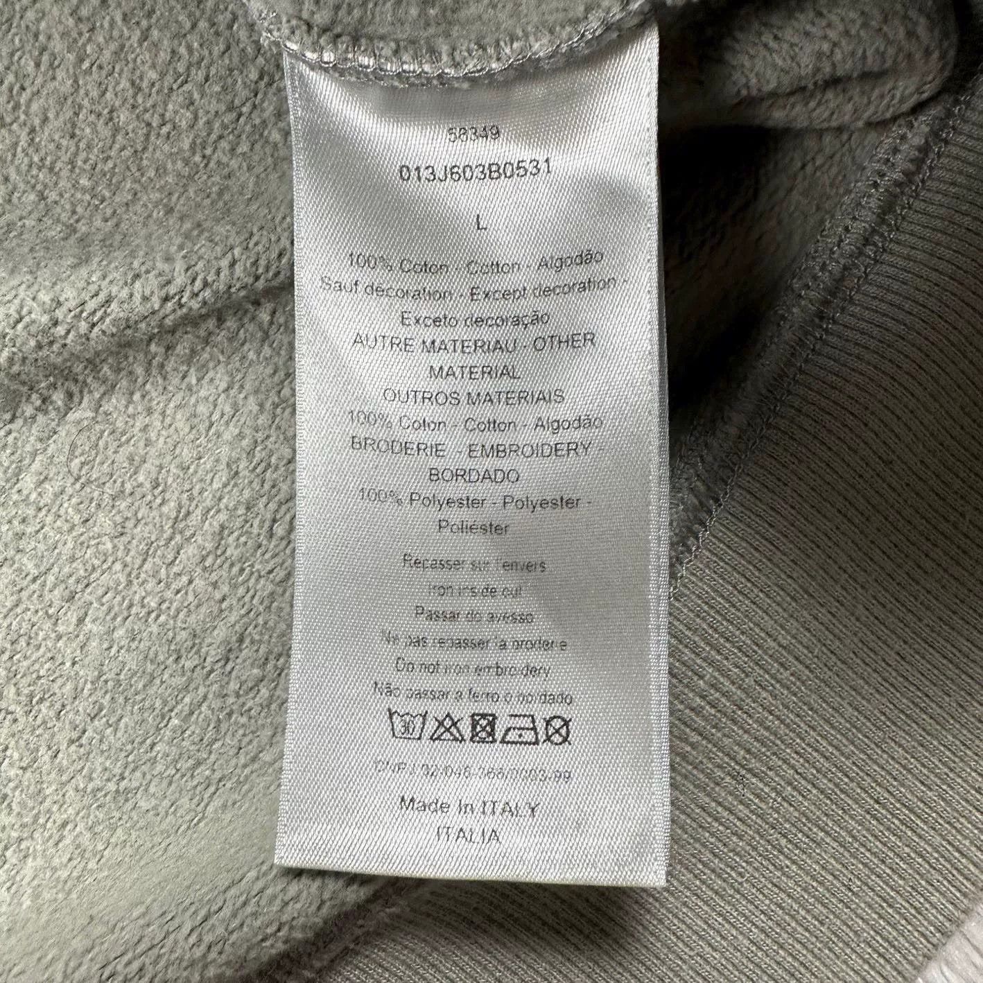 Dior Dior Gray Sweatshirt Pullover Casual Size US L / EU 52-54 / 3 - 6 Thumbnail