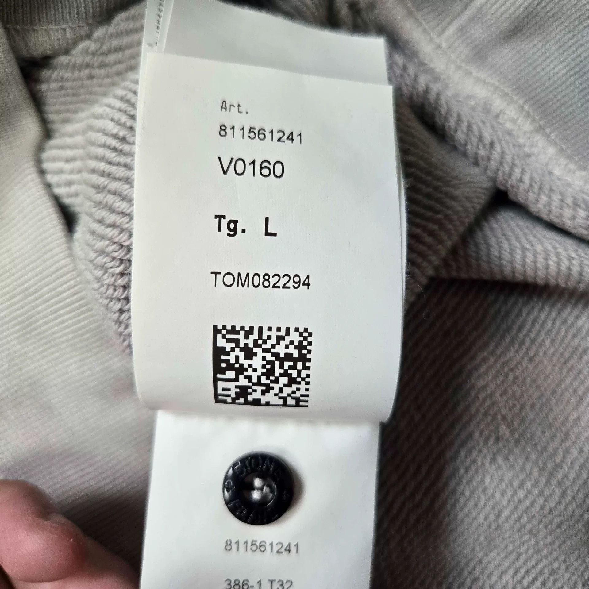 Stone Island Stone Island Gray Sweatshirt Pullover Size US L / EU 52-54 / 3 - 5 Thumbnail