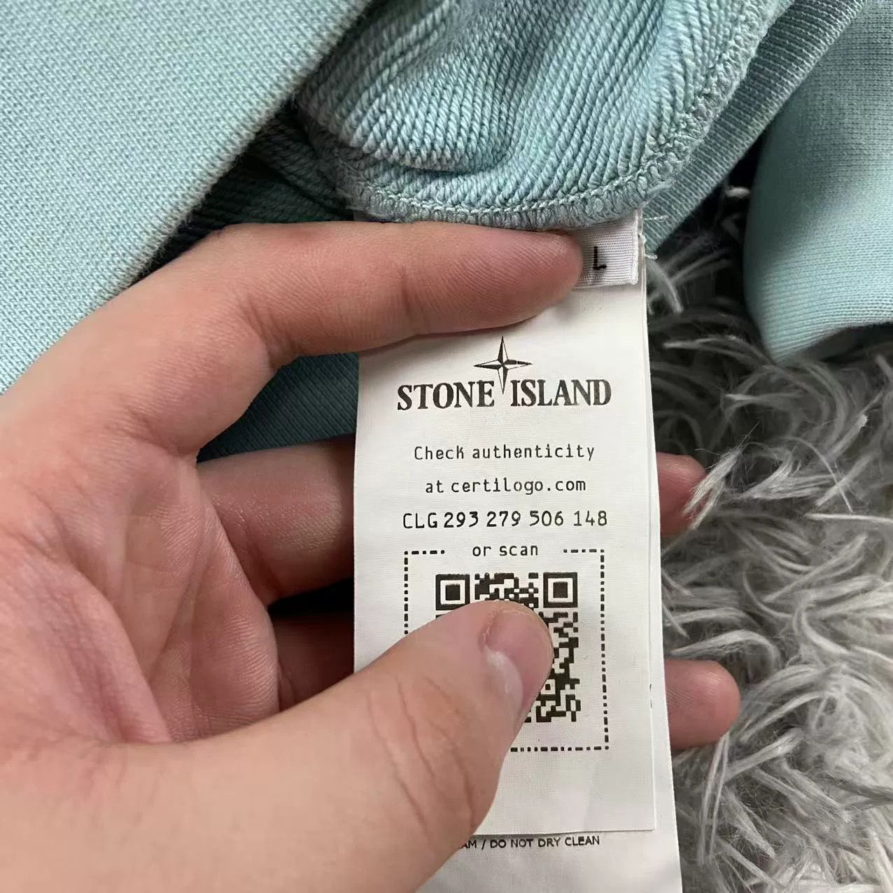 Stone Island Stone Island Blue Designer Casual Size US L / EU 52-54 / 3 - 4 Thumbnail