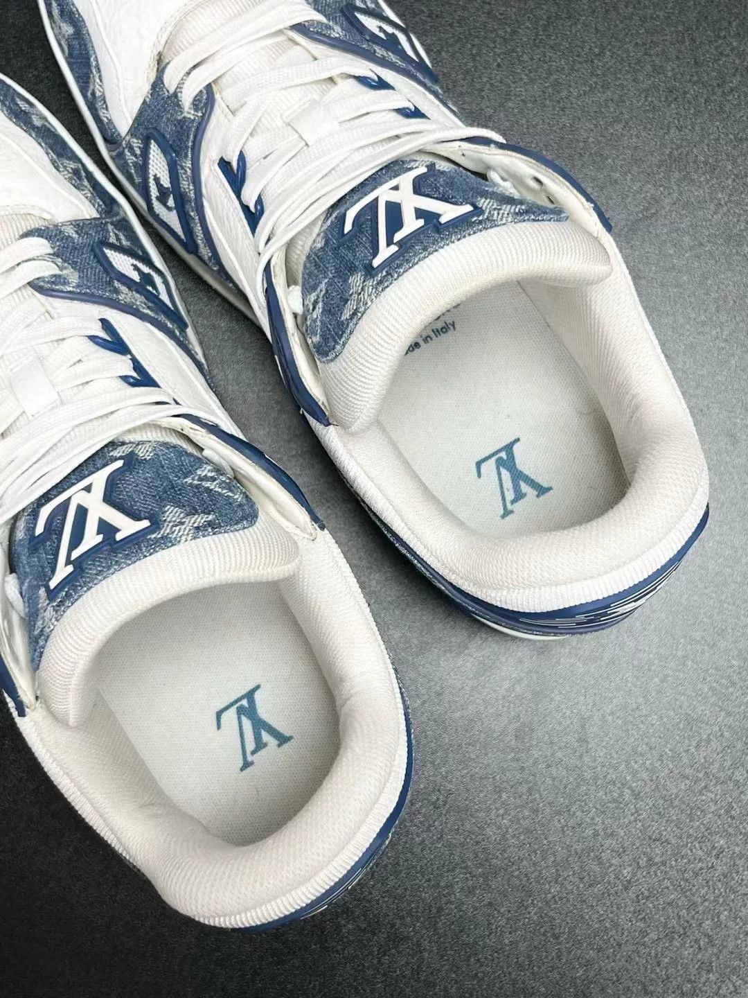 Louis Vuitton Louis Vuitton Blue Denim Designer Size US 42 / EU 58 - 4 Thumbnail