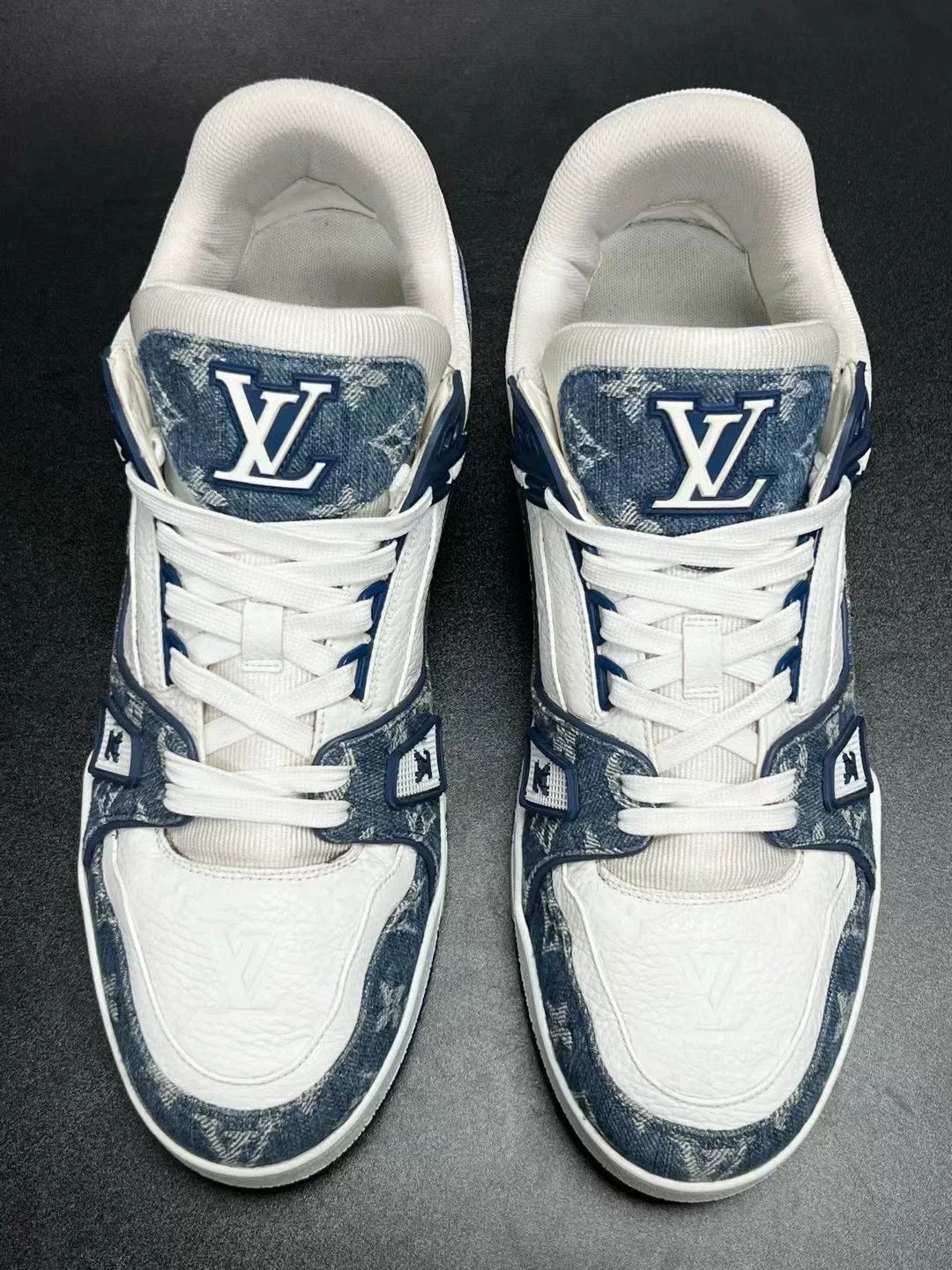 Louis Vuitton Louis Vuitton Blue Denim Designer Size US 42 / EU 58 - 3 Thumbnail
