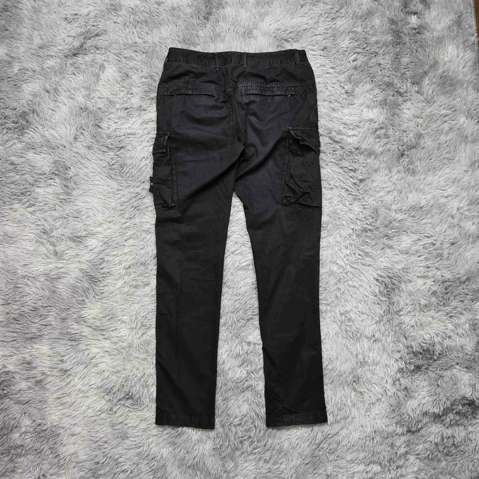 Stone Island Stone Island Black Pants Casual Size US 30 / EU 46 - 2 Thumbnail