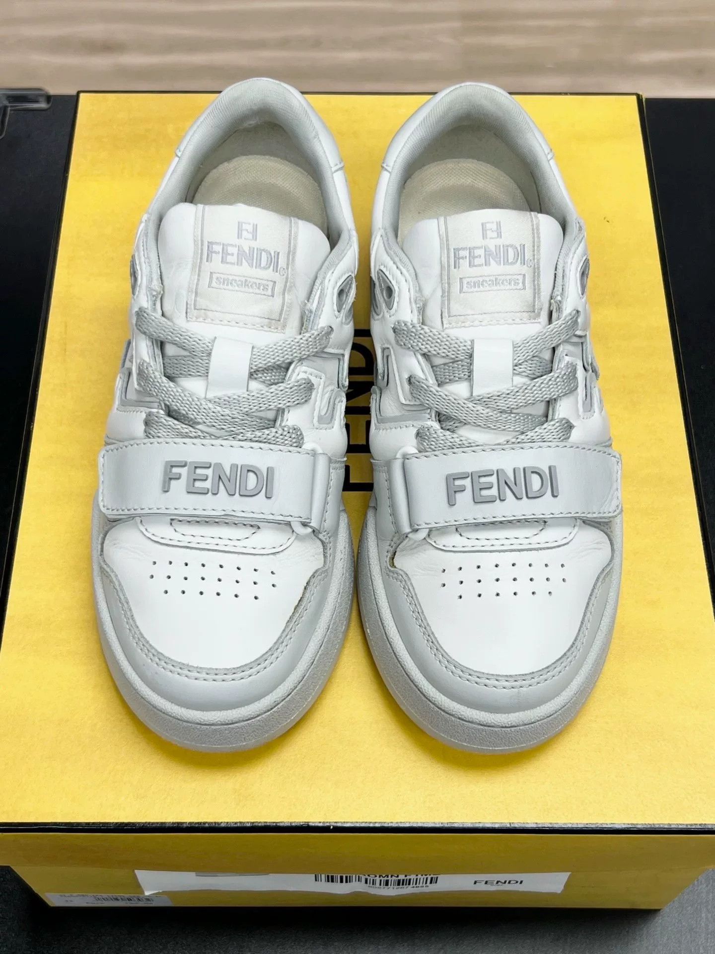 Fendi Fendi White Velcro Designer Casual Size US 6 / IT 36 - 3 Thumbnail