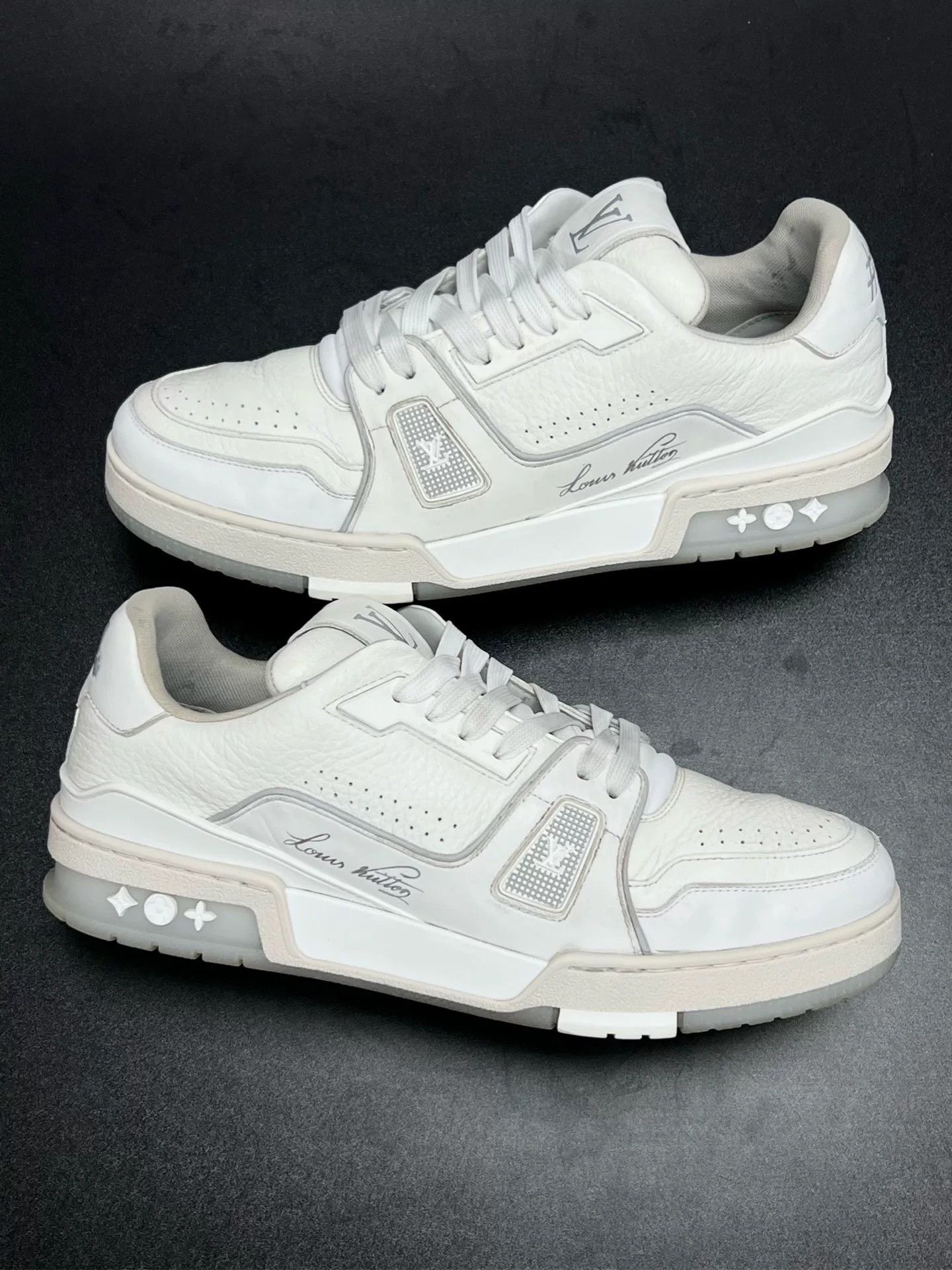 Louis Vuitton Louis Vuitton White Designer Casual Size US 9 / EU 42 - 5 Thumbnail