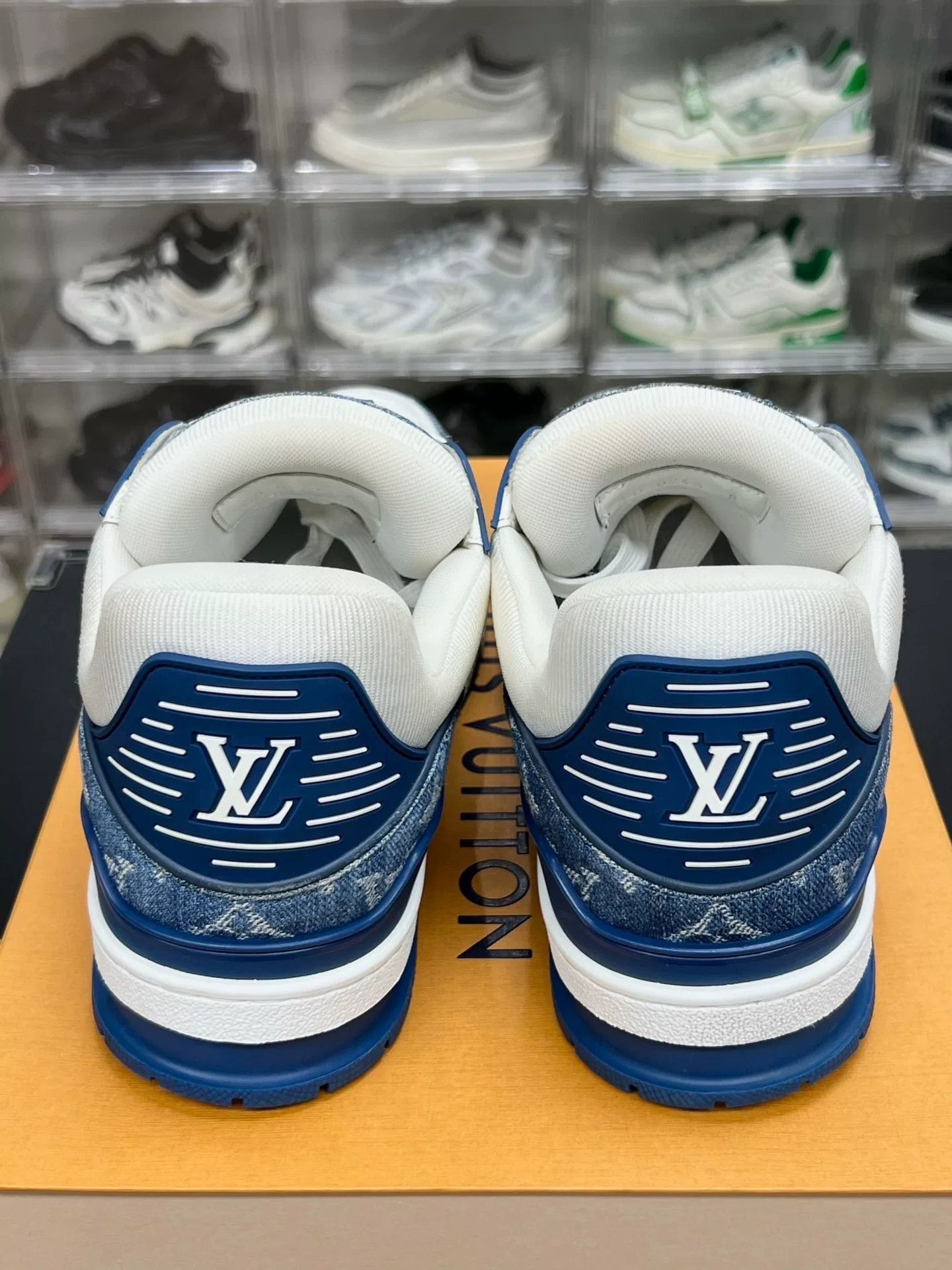 Louis Vuitton Louis Vuitton Blue Denim Designer Size US 42 / EU 58 - 7 Thumbnail