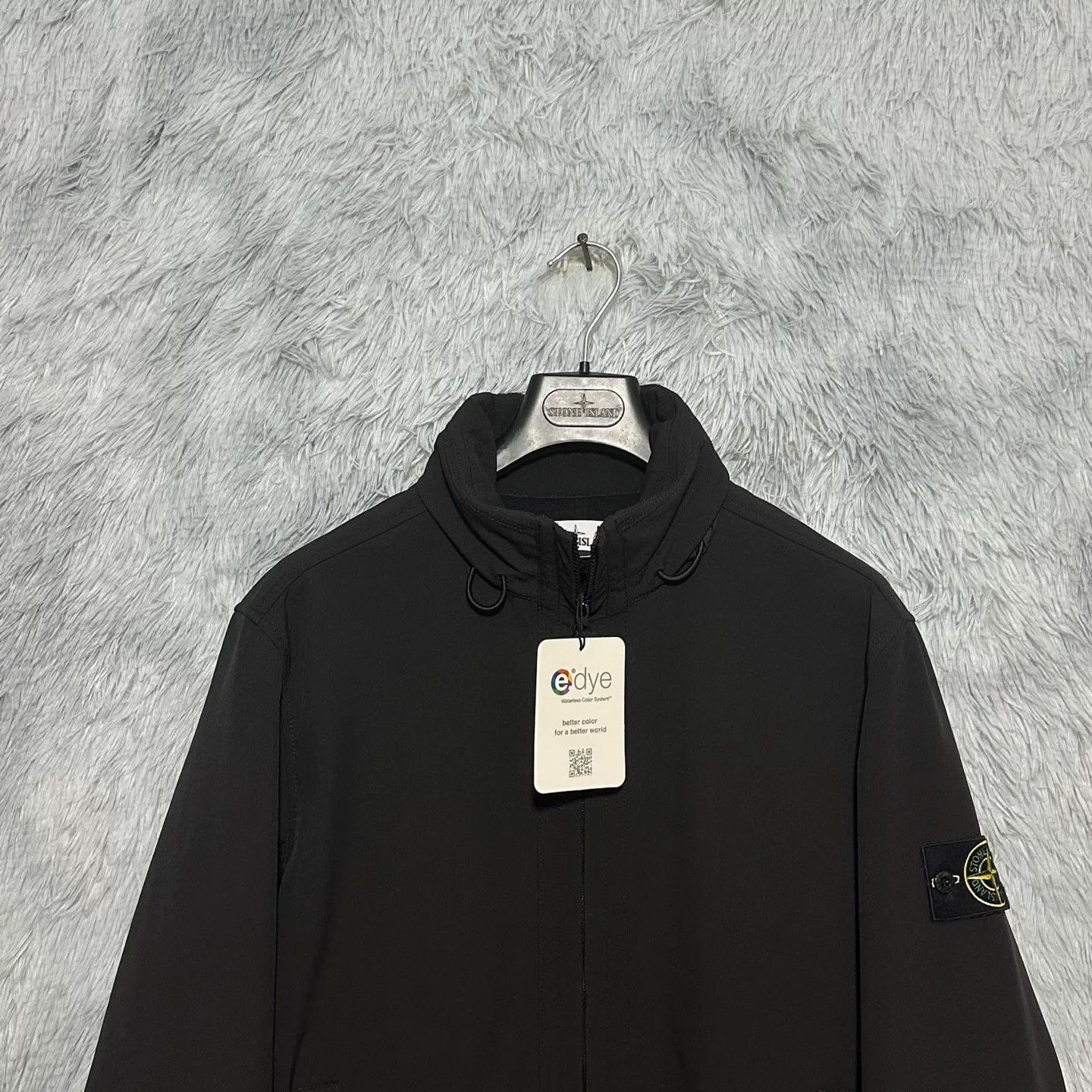 Stone Island Stone Island Black Jacket Outerwear Size US L / EU 52-54 / 3 - 3 Thumbnail