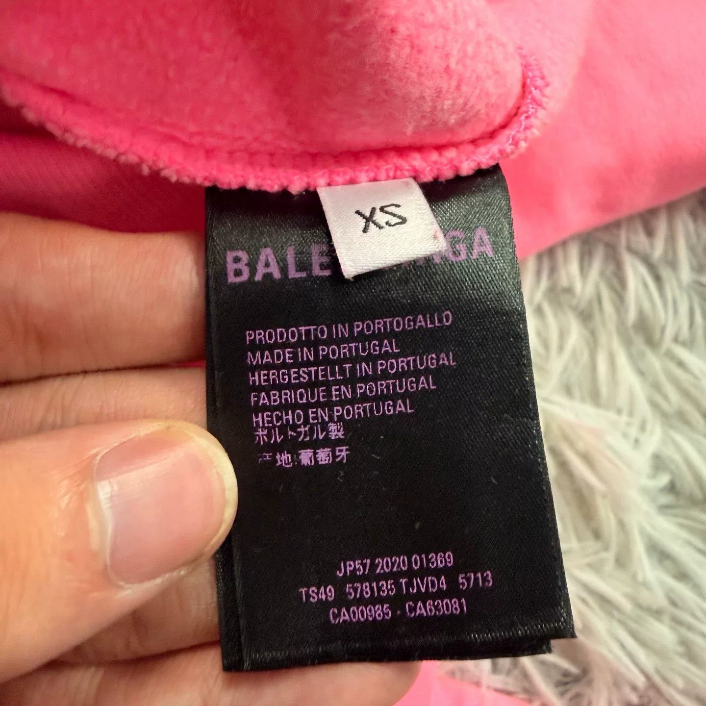Balenciaga Balenciaga Pink Sweatshirt Pullover Size US XS / EU 42 / 0 - 8 Thumbnail