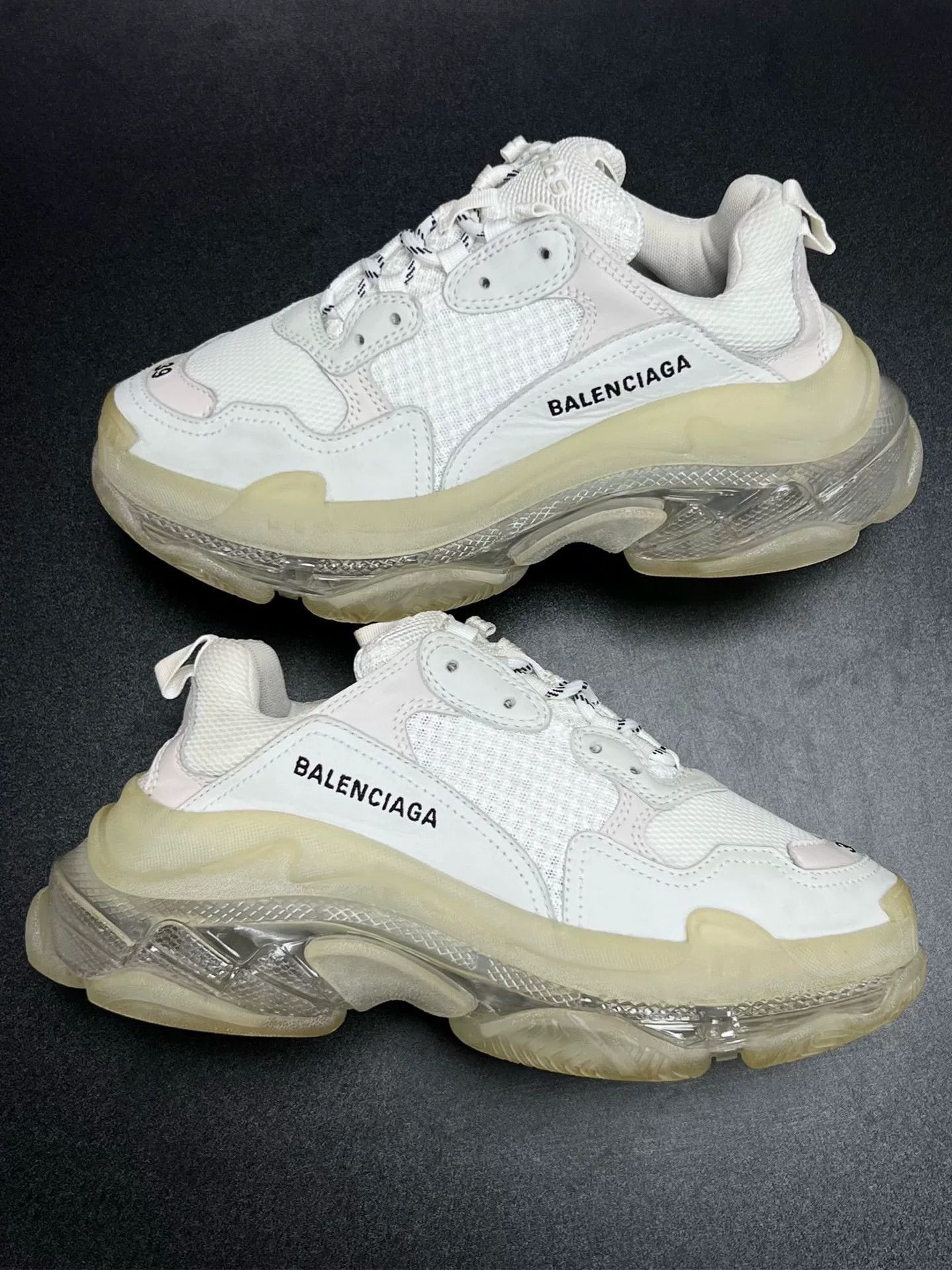 Balenciaga Balenciaga White Designer Casual Size US S / EU 44-46 / 1 - 5 Thumbnail