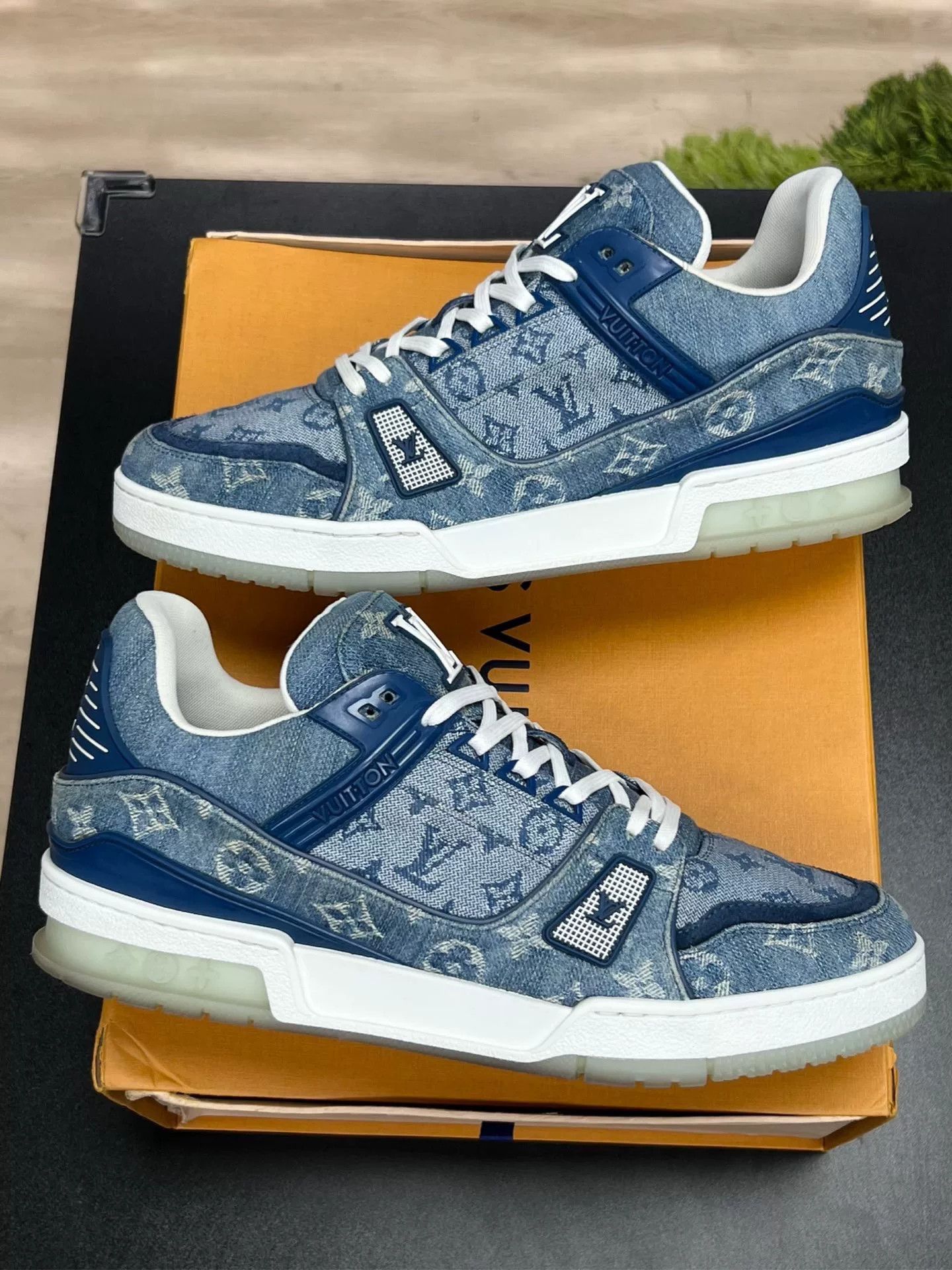 Louis Vuitton Louis Vuitton Blue Denim Designer Size US 30 / EU 46 - 5 Thumbnail