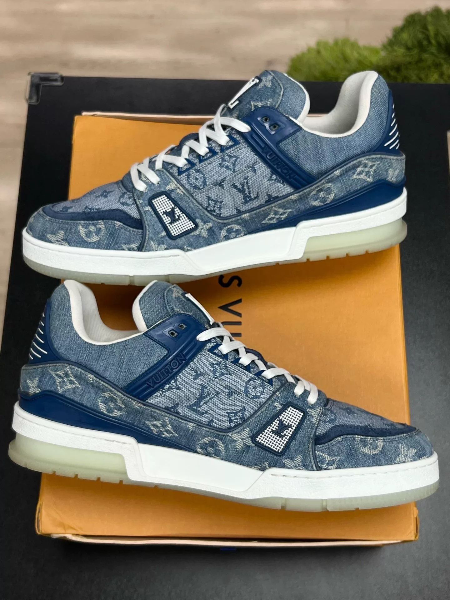 Louis Vuitton Louis Vuitton Blue Denim Designer Size US 30 / EU 46 - 6 Thumbnail