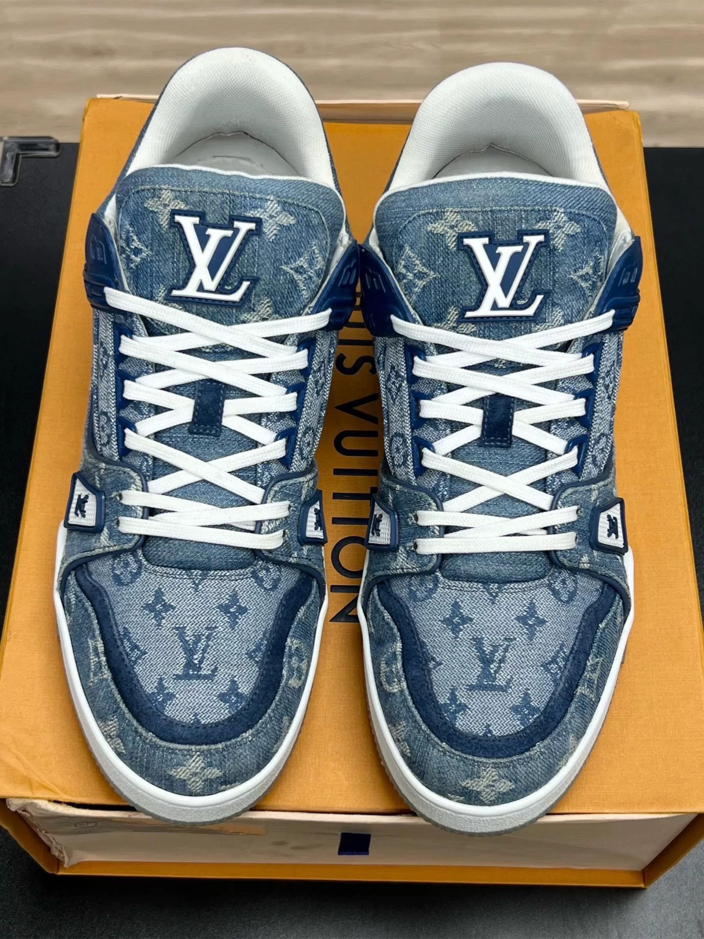 Louis Vuitton Louis Vuitton Blue Denim Designer Size US 30 / EU 46 - 3 Thumbnail