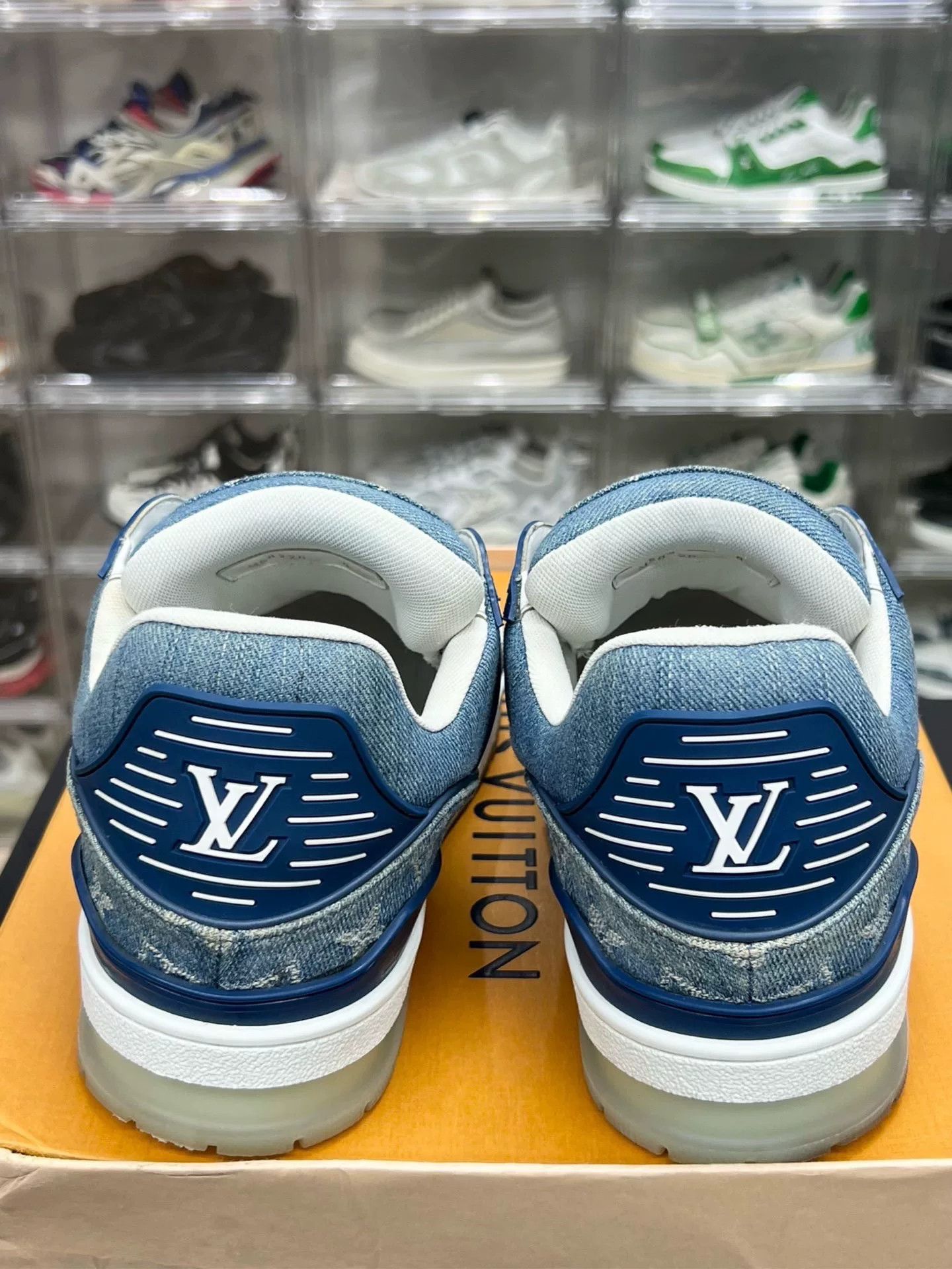 Louis Vuitton Louis Vuitton Blue Denim Designer Size US 30 / EU 46 - 7 Thumbnail