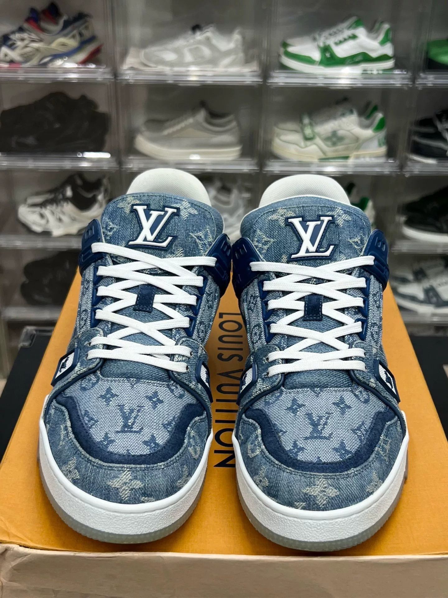 Louis Vuitton Louis Vuitton Blue Denim Designer Size US 30 / EU 46 - 2 Thumbnail