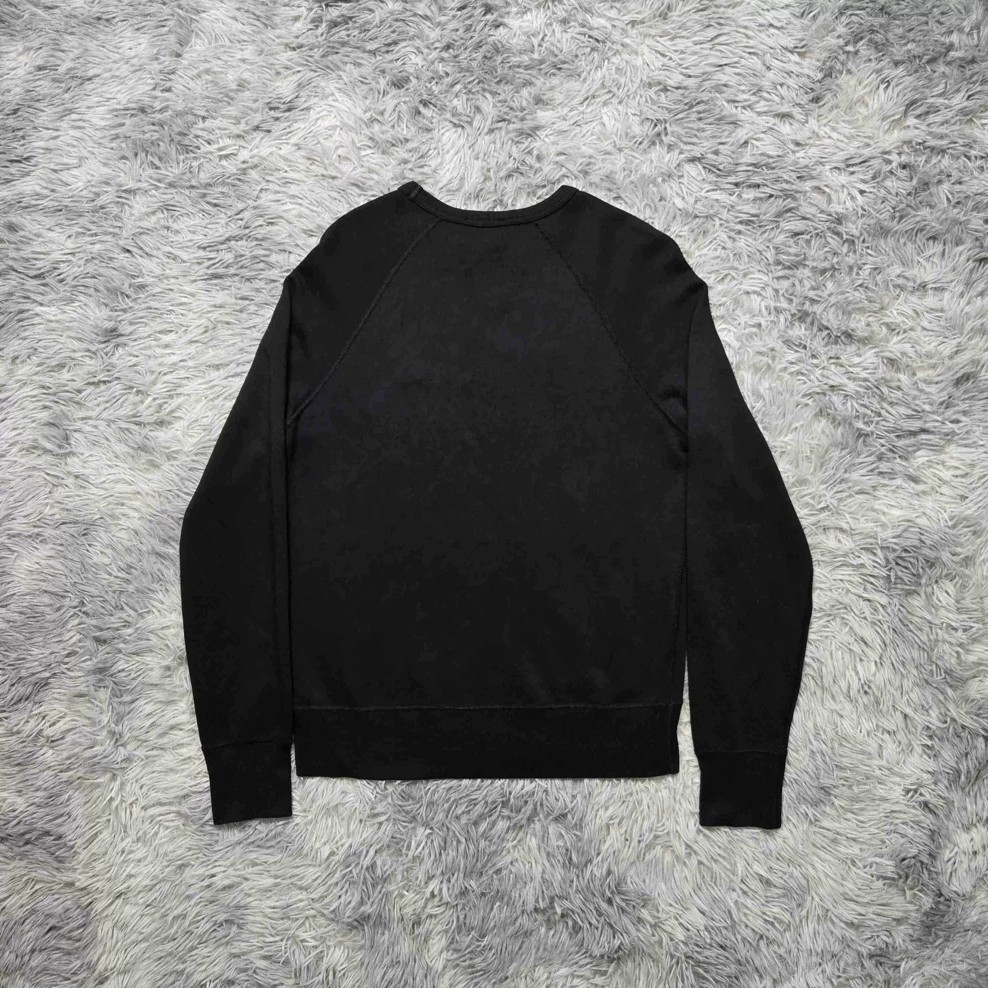 Acne Studios Acne Studios Black Sweatshirt Pullover Size US XXS / EU 40 - 2 Thumbnail
