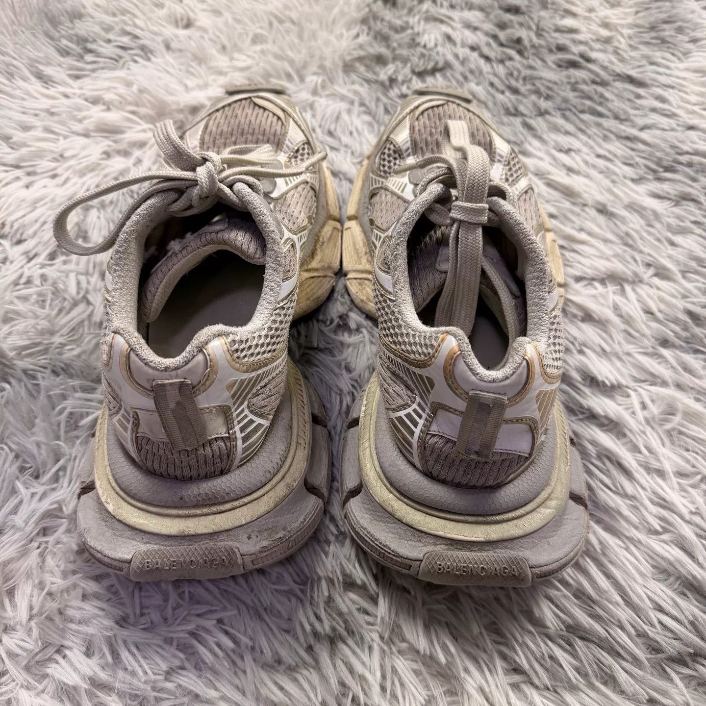 Balenciaga Balenciaga White Sneakers Low Top Size US 8 / EU 41 - 3 Thumbnail