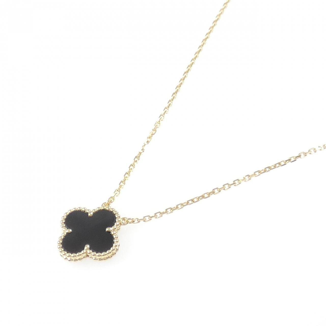 Van Cleef & Arpels Van Cleef & Arpels Van Cleef & Arpels Vintage Alhambra 750 Yellow Gold Necklace Precious Metal Necklace VCARA45800 DUTY FREE for USA Size ONE SIZE - 2 Thumbnail