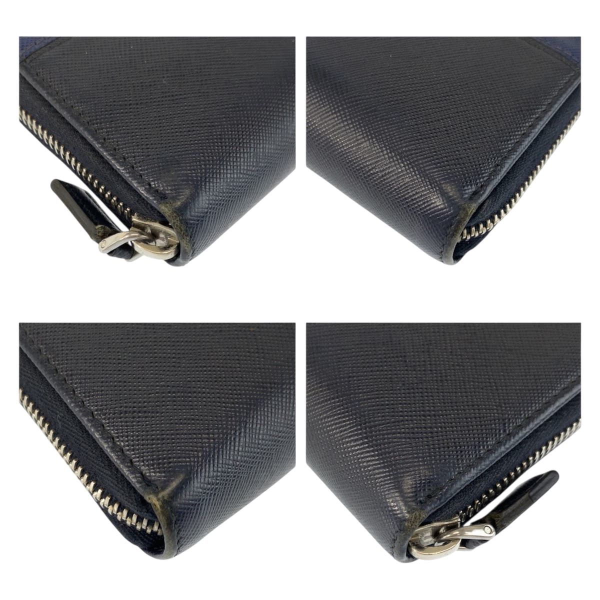 Prada Prada Prada Saffiano Leather Long Wallet Leather Long Wallet DUTY FREE for USA Size ONE SIZE - 7 Thumbnail
