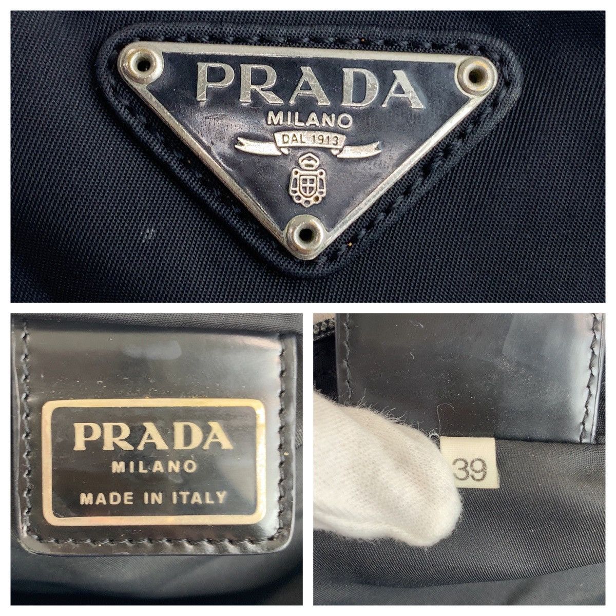 Prada Prada Prada Tessuto Nylon Shoulder Bag Textile Shoulder Bag DUTY FREE for USA Size ONE SIZE - 10 Thumbnail