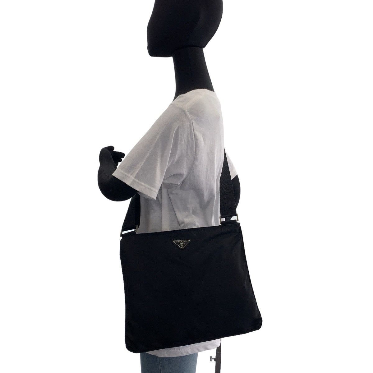 Prada Prada Prada Tessuto Nylon Shoulder Bag Textile Shoulder Bag DUTY FREE for USA Size ONE SIZE - 11 Thumbnail