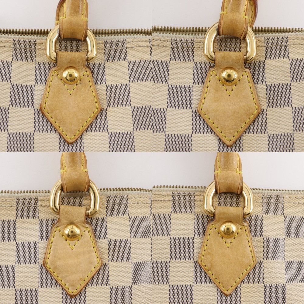 Louis Vuitton Louis Vuitton Louis Vuitton Saleya PM Damier Azur Handbag Textile Handbag N51186 DUTY FREE for USA Size ONE SIZE - 11 Thumbnail