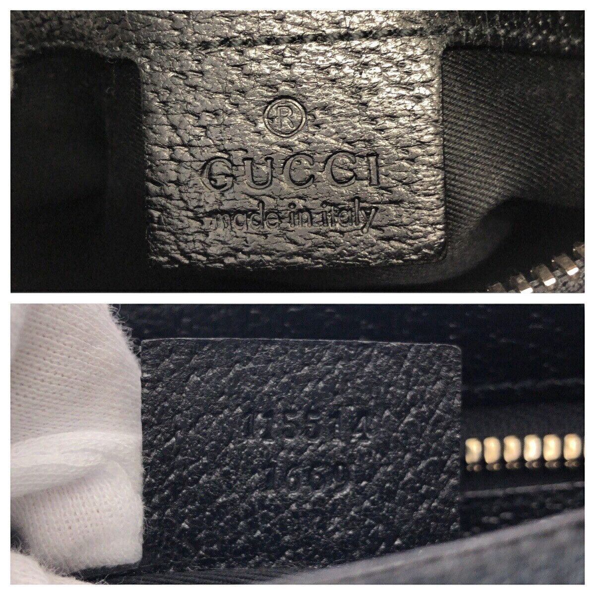Gucci Gucci Gucci GG Canvas Leather Shoulder Bag Leather Shoulder Bag 115415 DUTY FREE for USA Size ONE SIZE - 4 Thumbnail
