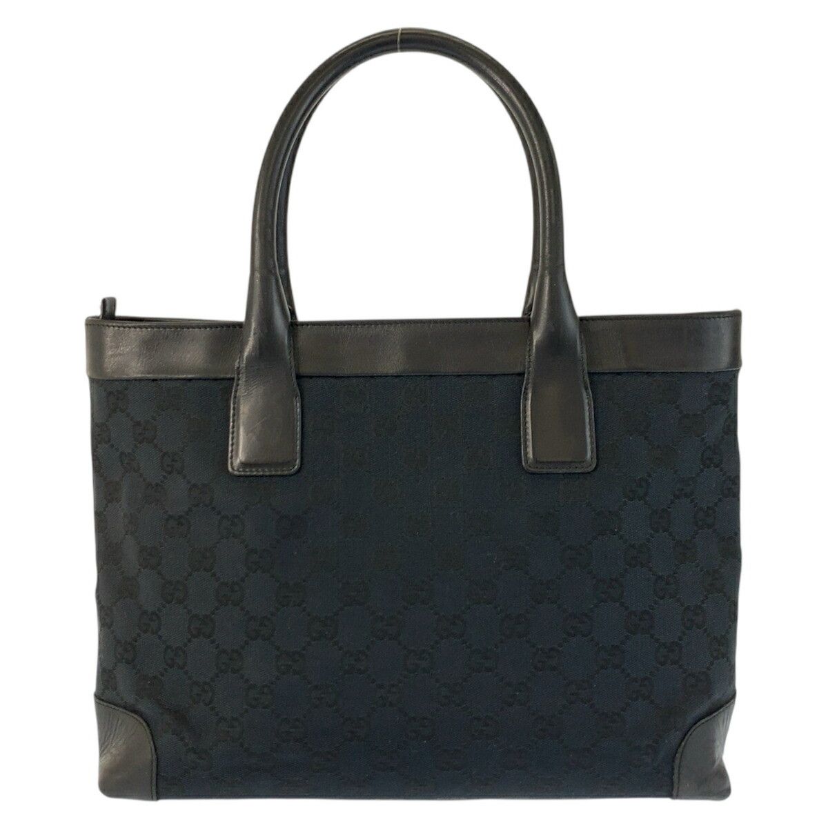 Gucci Gucci Gucci GG Canvas Leather Tote Bag Textile Tote Bag 0021119 DUTY FREE for USA Size ONE SIZE - 2 Thumbnail