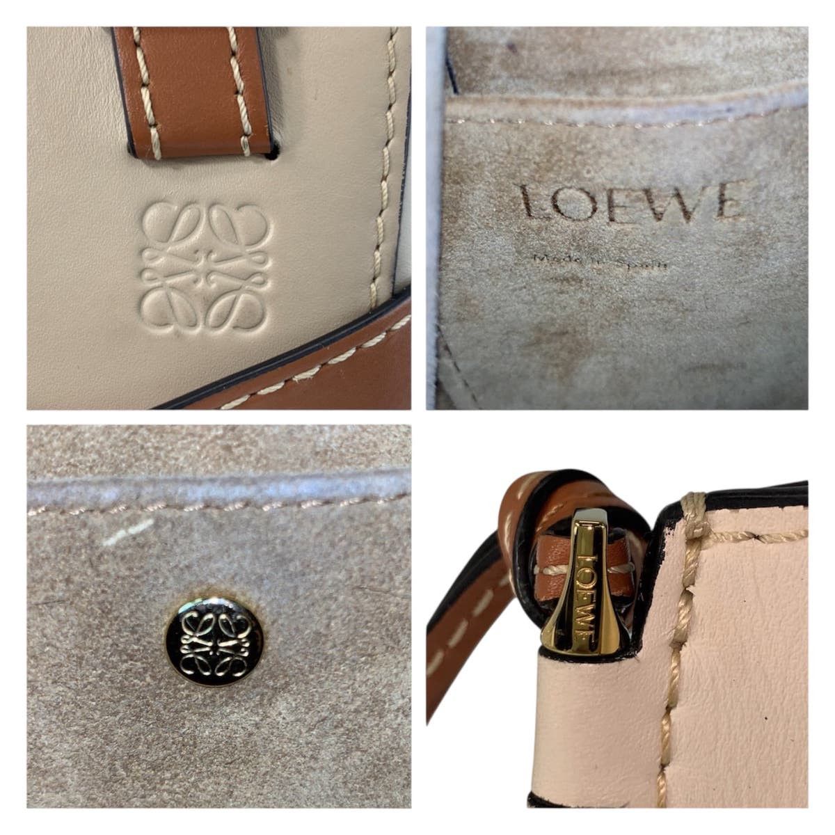 Loewe Loewe Loewe Gate Top Handle Leather Handbag Leather Handbag DUTY FREE for USA Size ONE SIZE - 3 Thumbnail