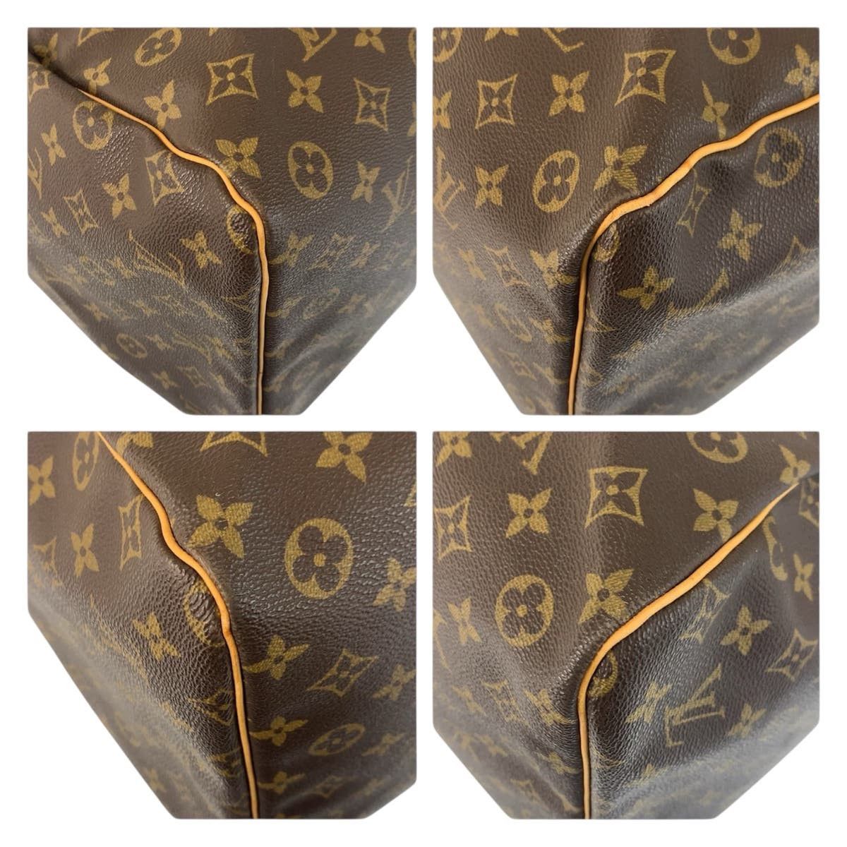 Louis Vuitton Louis Vuitton Louis Vuitton Keepall Monogram Boston Bag Textile Travel Bag M41422 DUTY FREE for USA Size ONE SIZE - 4 Thumbnail