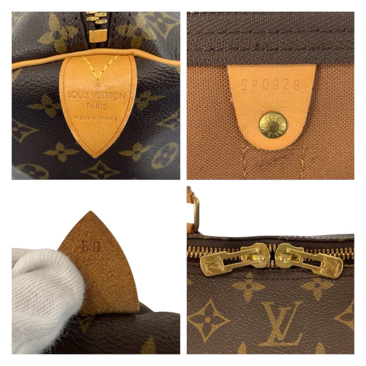 Louis Vuitton Louis Vuitton Louis Vuitton Keepall Monogram Boston Bag Textile Travel Bag M41422 DUTY FREE for USA Size ONE SIZE - 3 Thumbnail
