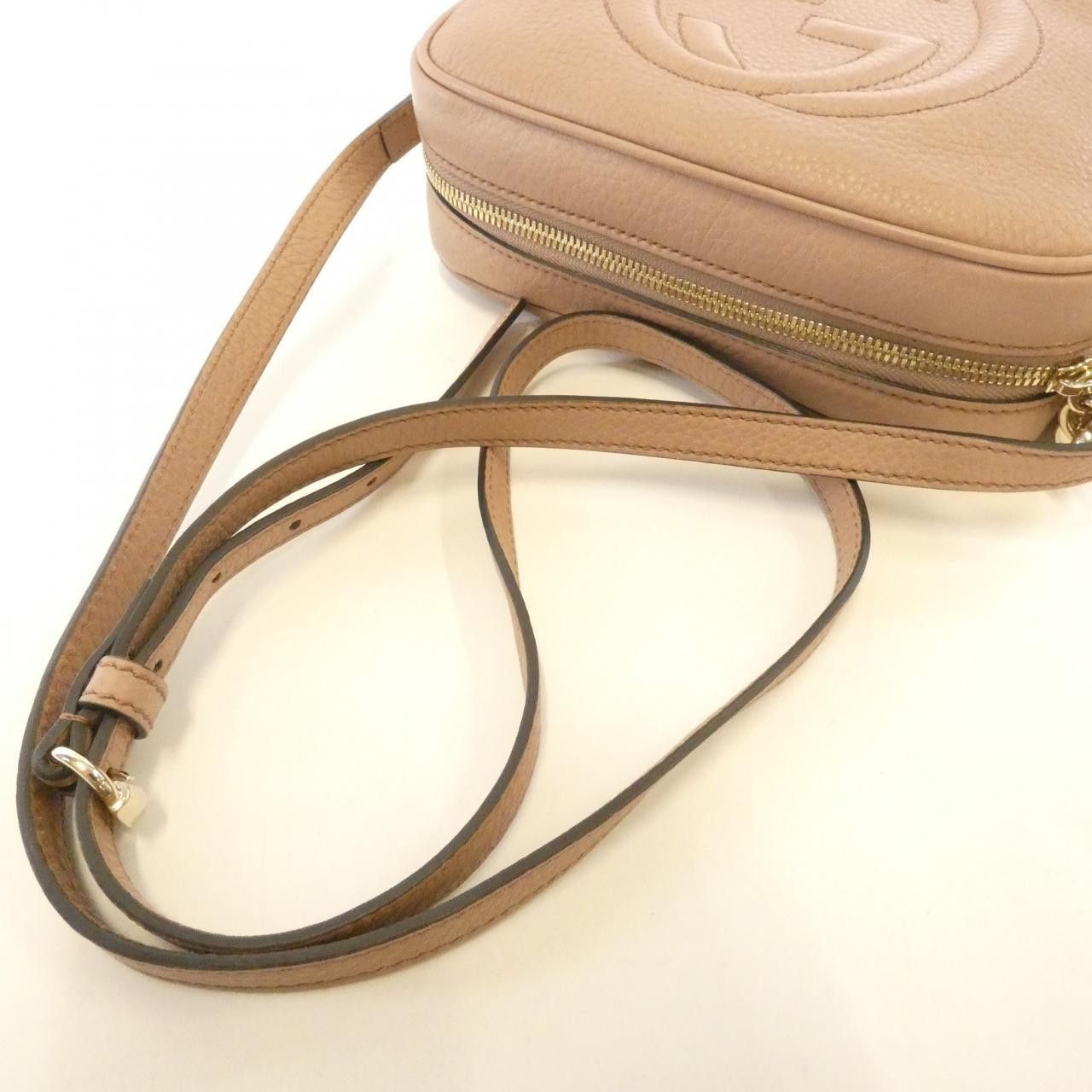 Gucci Gucci Gucci Soho Leather Shoulder Bag Leather Shoulder Bag 308364A7M0G DUTY FREE for USA Size ONE SIZE - 8 Thumbnail