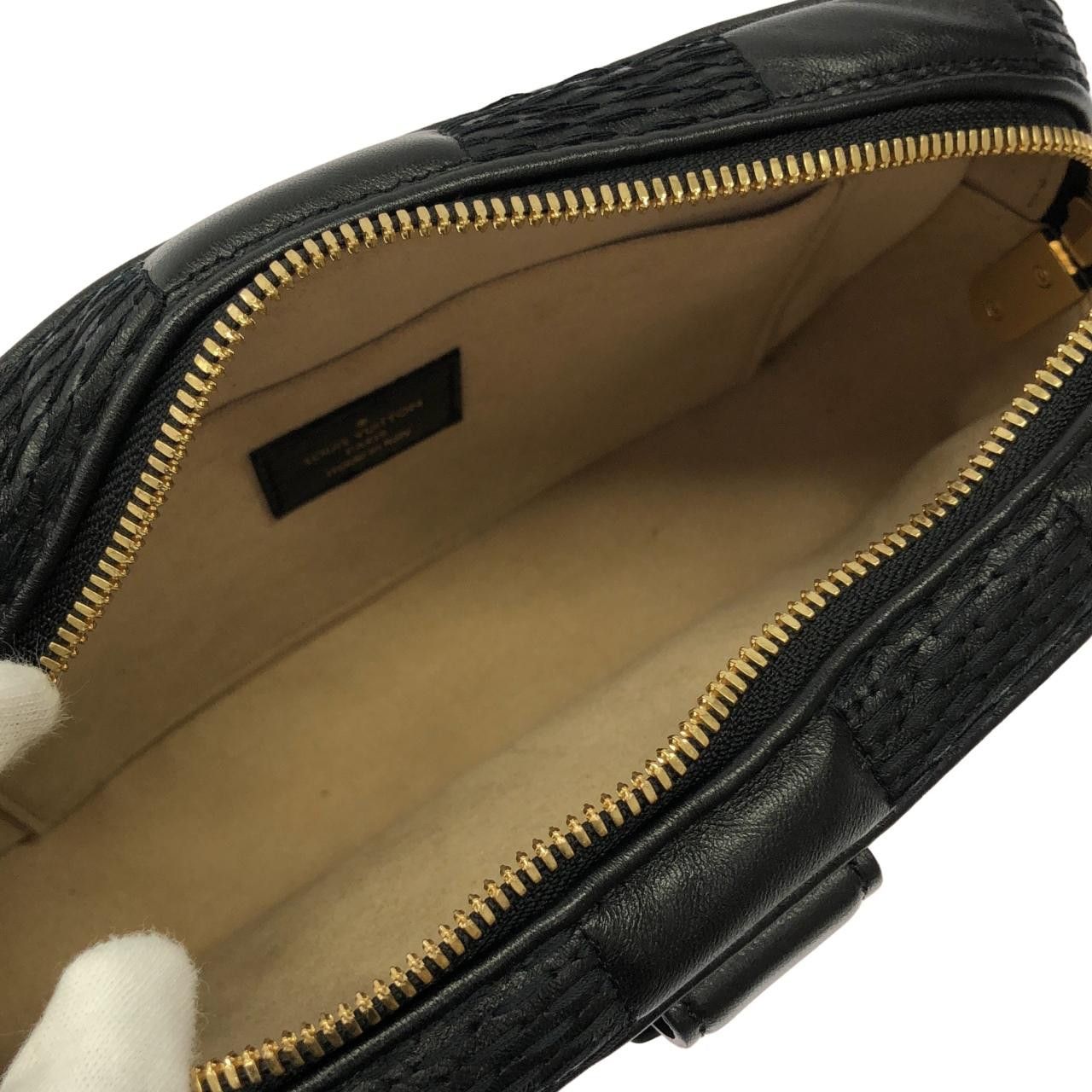 Louis Vuitton Louis Vuitton Louis Vuitton Damier Giant Troca leather shoulder bag Leather Shoulder Bag M59116 DUTY FREE for USA Size ONE SIZE - 6 Thumbnail
