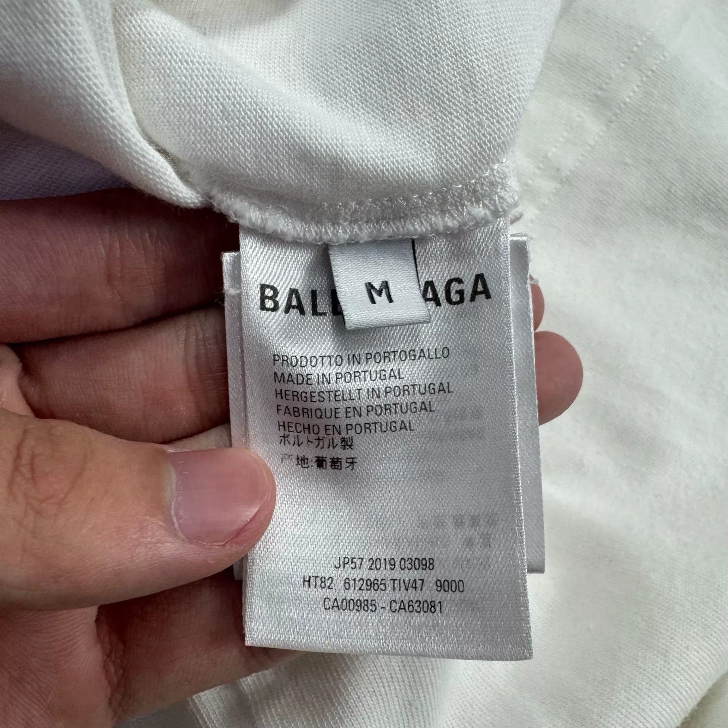 Balenciaga Balenciaga T-Shirt Casual Short Sleeve Size US M / EU 48-50 / 2 - 6 Thumbnail