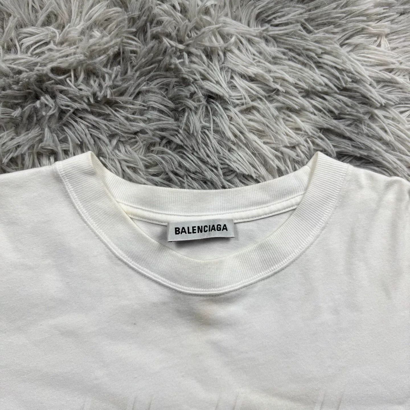 Balenciaga Balenciaga T-Shirt Casual Short Sleeve Size US M / EU 48-50 / 2 - 2 Thumbnail
