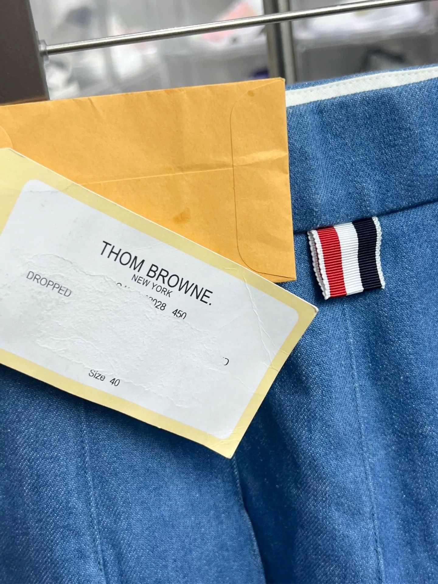 Thom Browne Thom Browne Brown Denim Designer Size US 32 / EU 48 - 5 Thumbnail