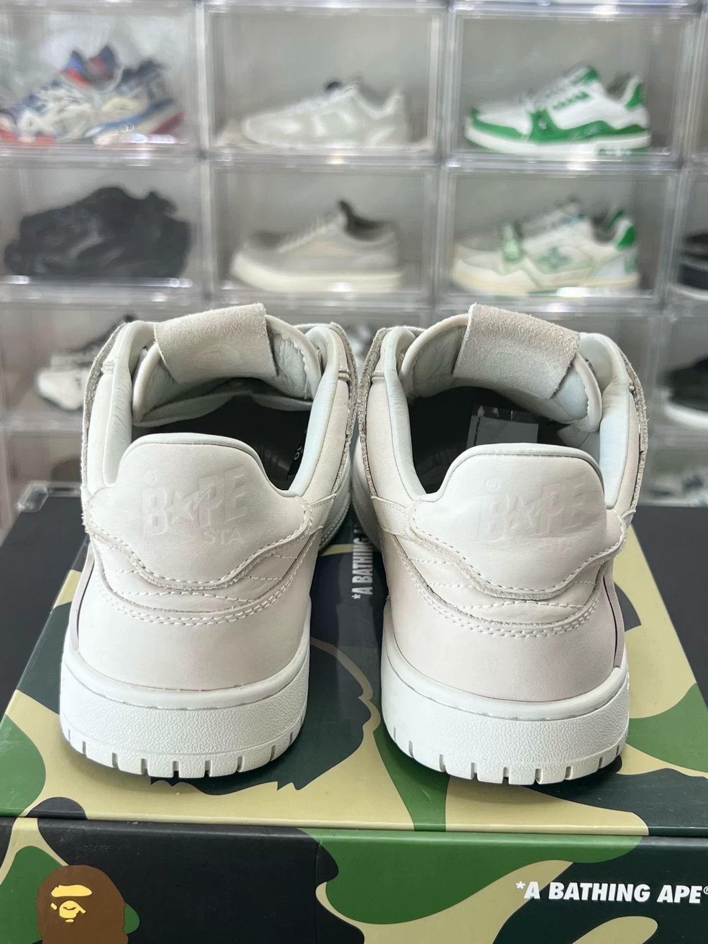 Bape Bape White Shoes Low Top High Top Size US 11 / EU 44 - 7 Thumbnail