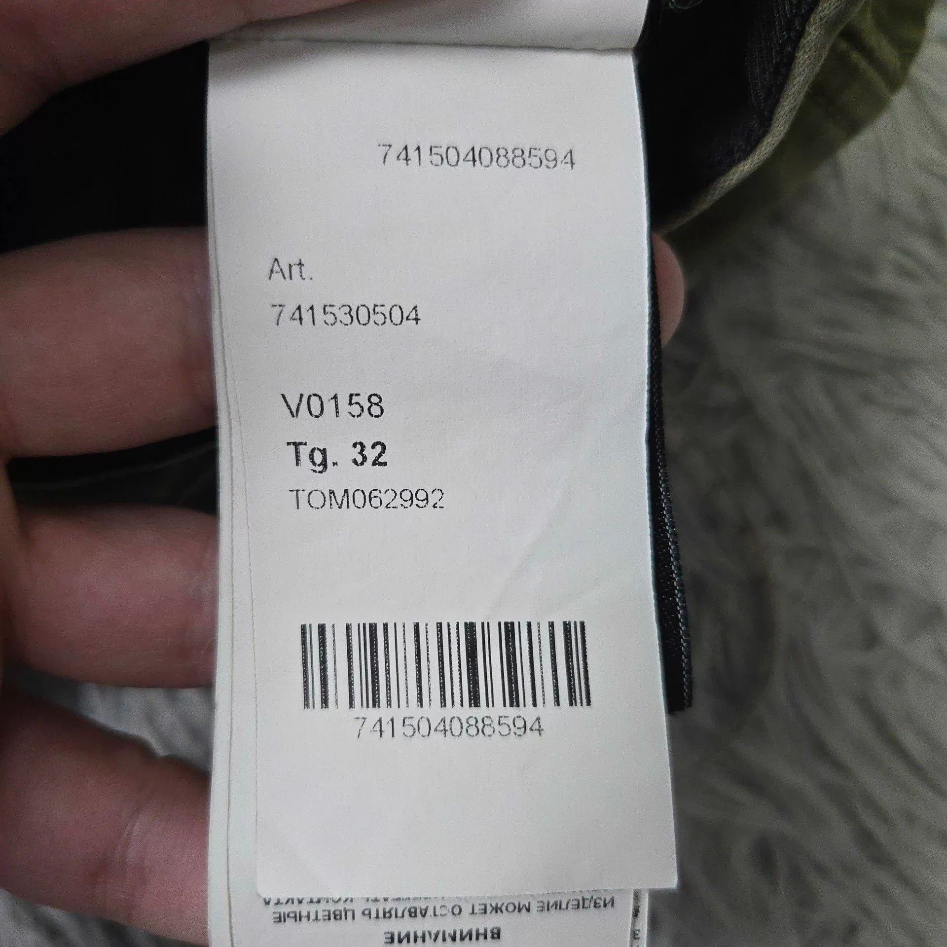 Stone Island Stone Island Green Pants Casual Size US 30 / EU 46 - 6 Thumbnail
