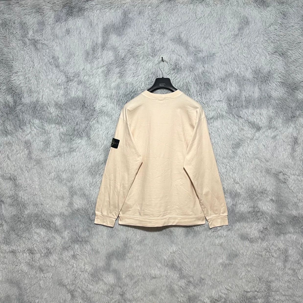Stone Island Stone Island Pink Crewneck Designer Size US M / EU 48-50 / 2 - 2 Thumbnail