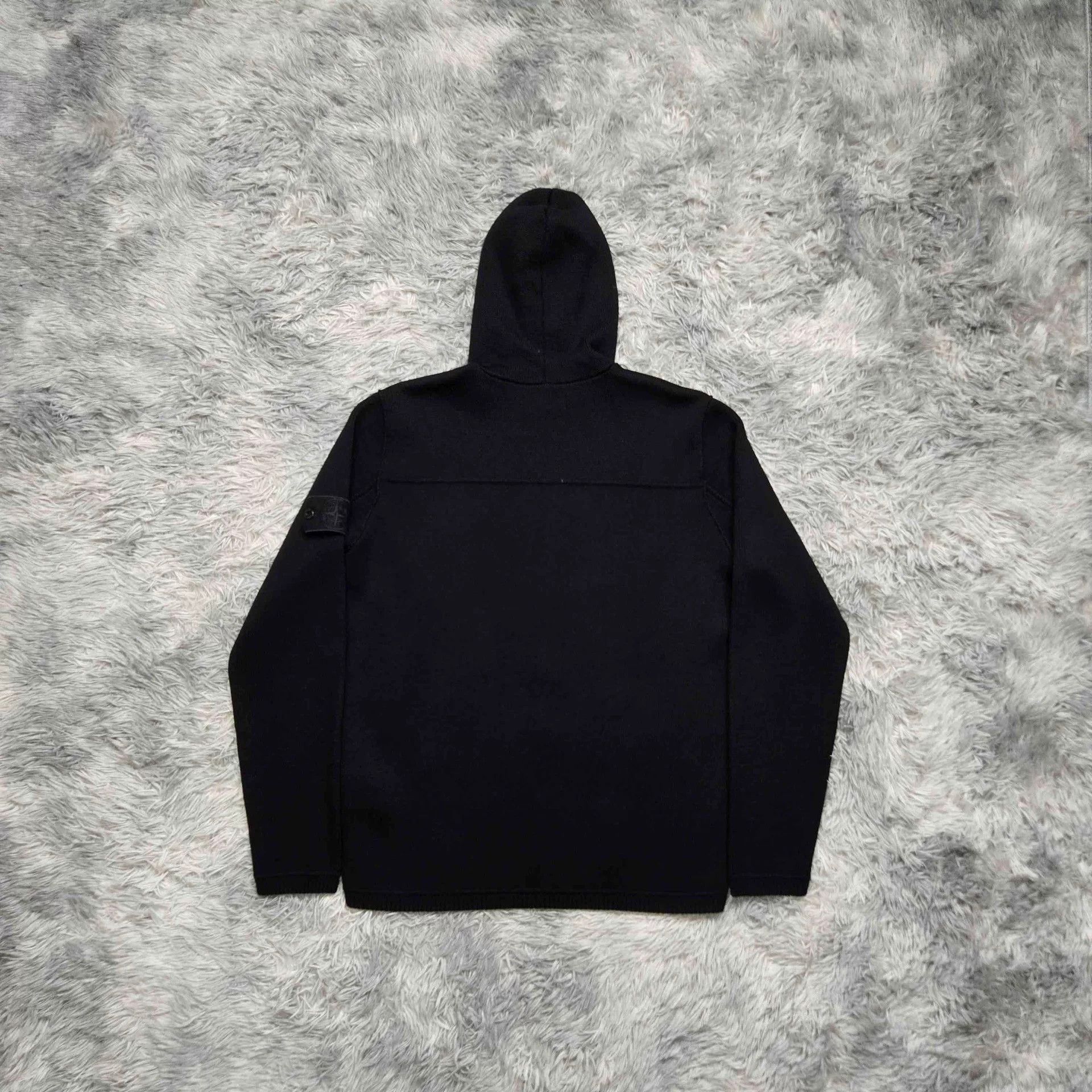 Stone Island Stone Island Black Sweater Designer Size US L / EU 52-54 / 3 - 2 Thumbnail