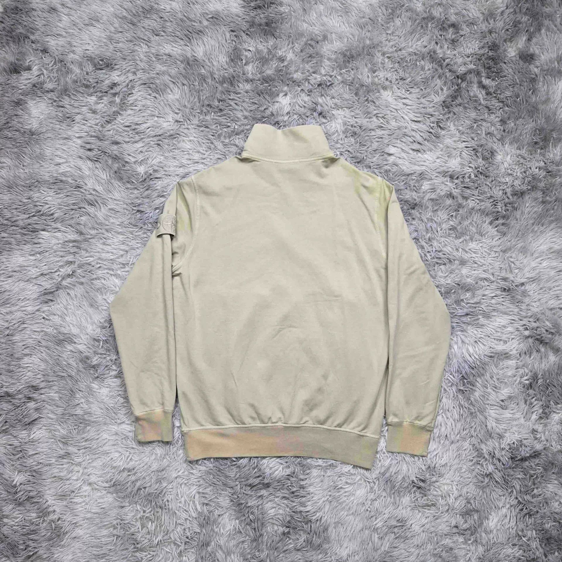 Stone Island Stone Island White Sweatshirt Pullover Size US M / EU 48-50 / 2 - 2 Thumbnail