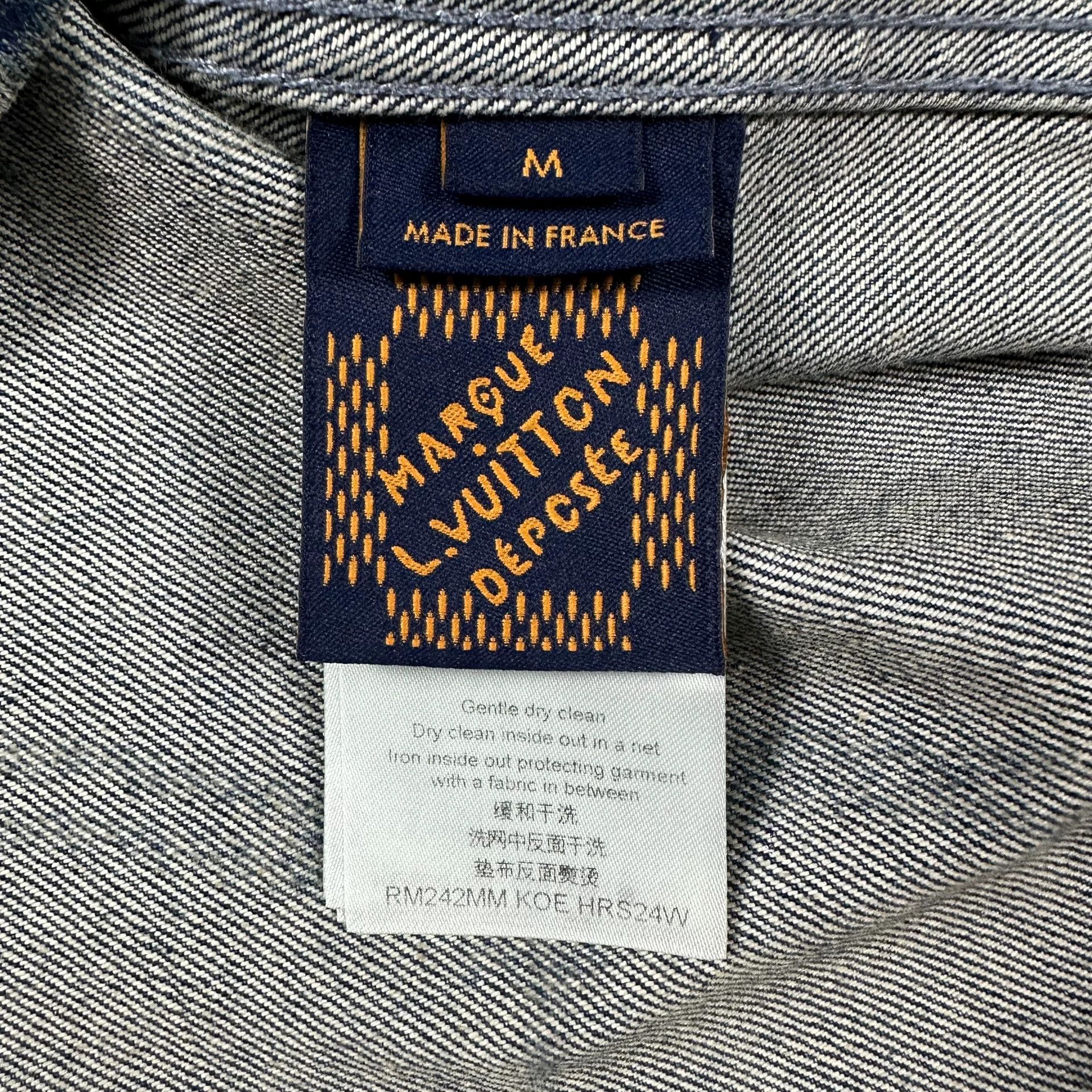 Louis Vuitton Louis Vuitton Blue Denim Designer Size US 32 / EU 48 - 4 Thumbnail
