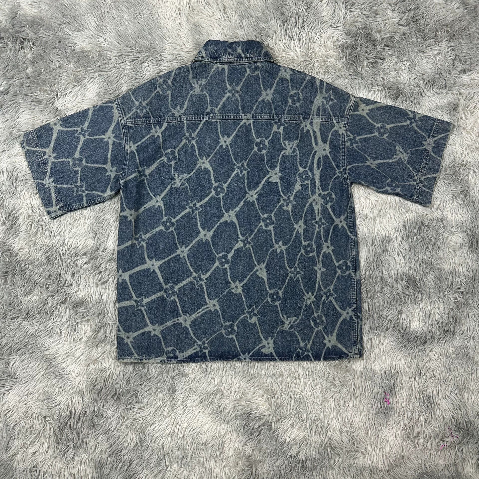Louis Vuitton Louis Vuitton Blue Denim Designer Size US 32 / EU 48 - 2 Thumbnail