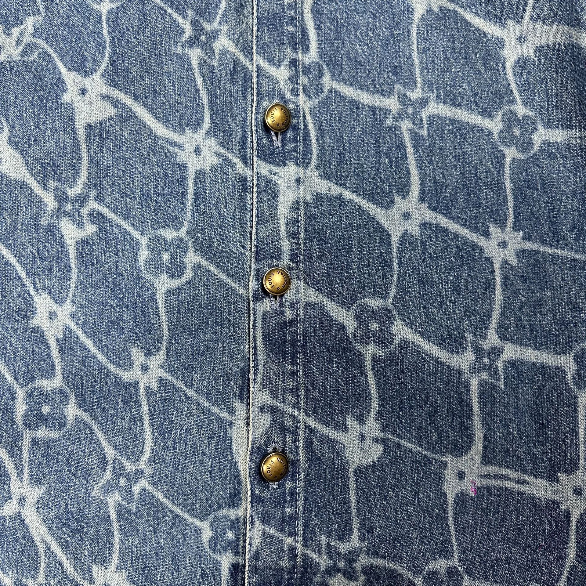 Louis Vuitton Louis Vuitton Blue Denim Designer Size US 32 / EU 48 - 5 Thumbnail
