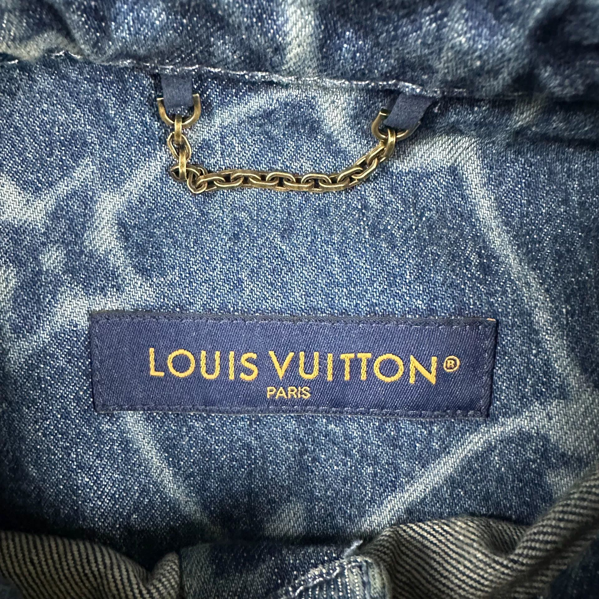 Louis Vuitton Louis Vuitton Blue Denim Designer Size US 32 / EU 48 - 3 Thumbnail